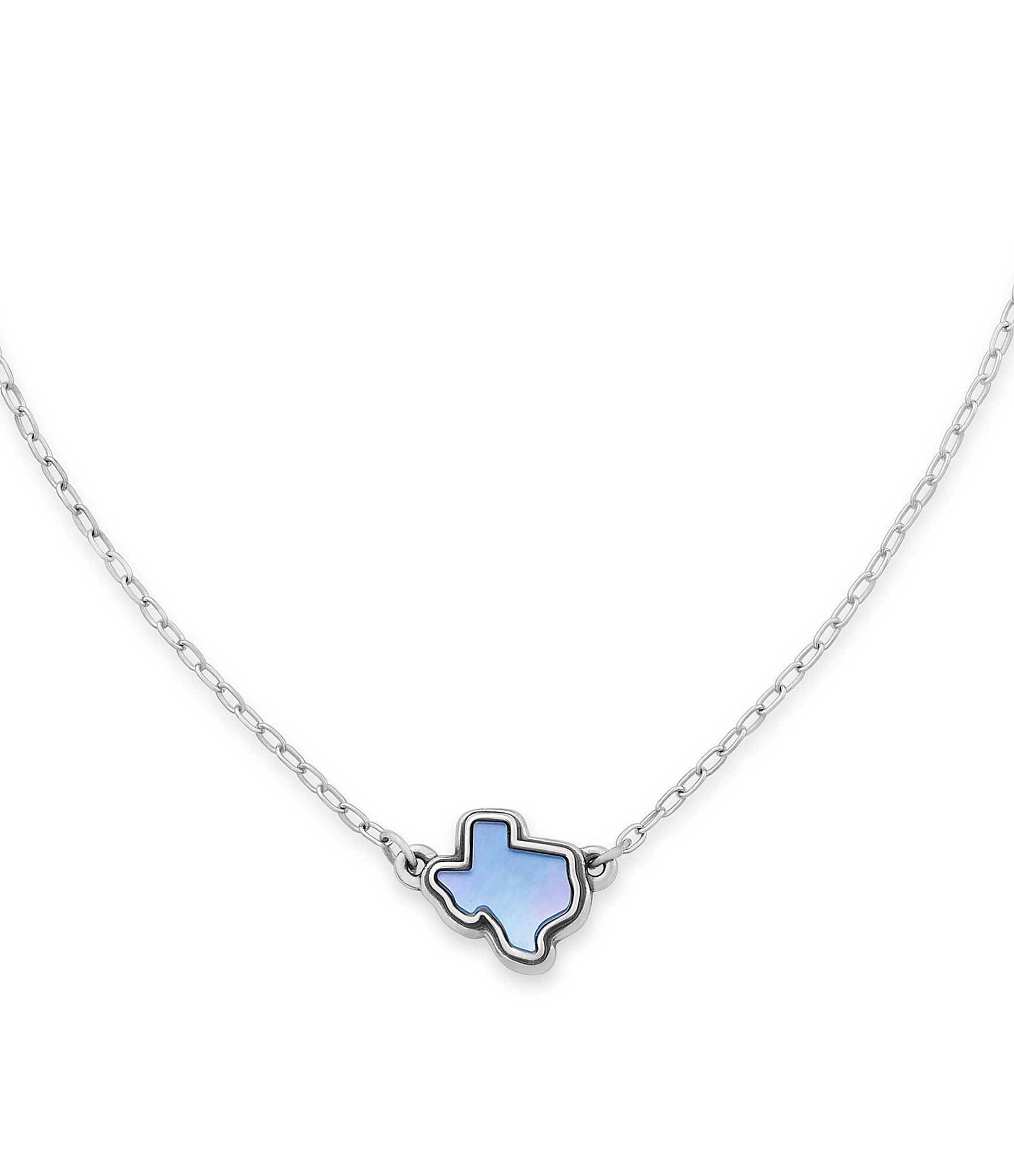 James Avery Sterling Silver Texas Doublet Necklace