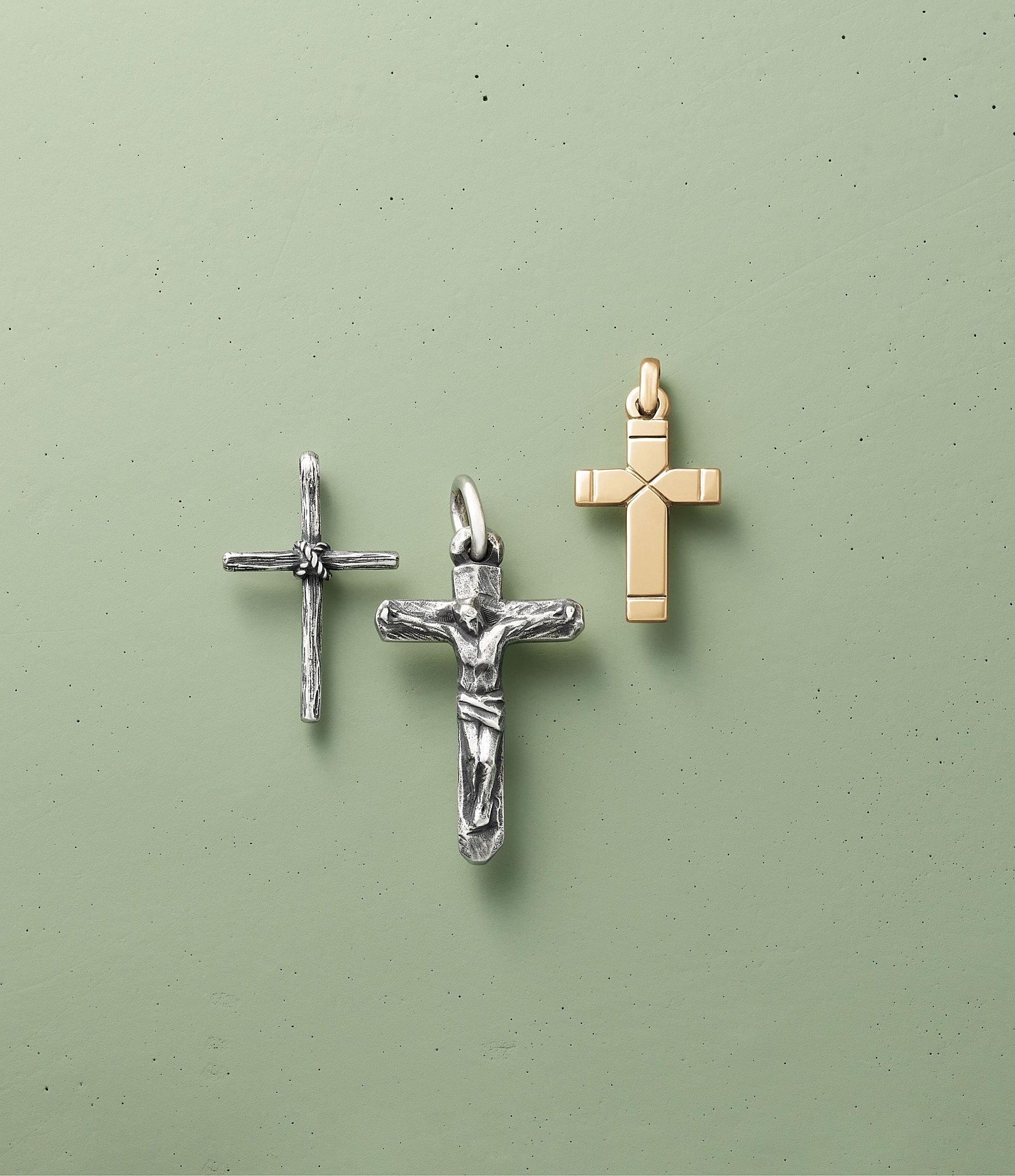 James Avery The Old Rugged Cross Pendant Charm