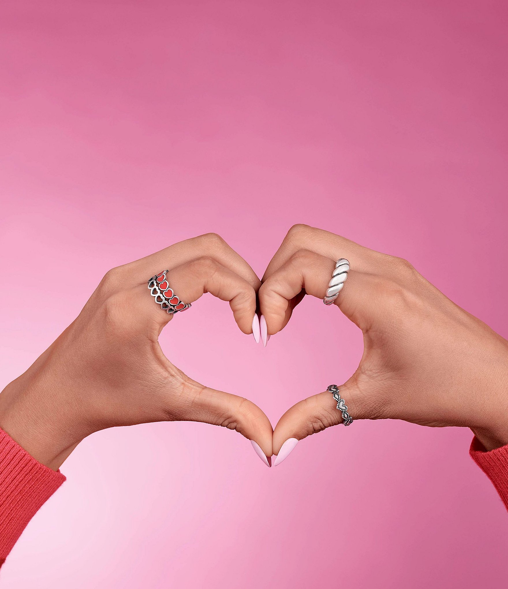 James Avery Tiny Hearts Band Ring