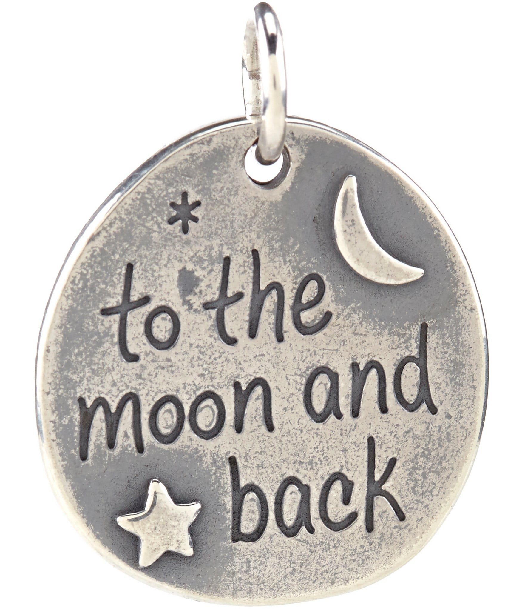 James Avery To the Moon and Back Sterling Silver Charm