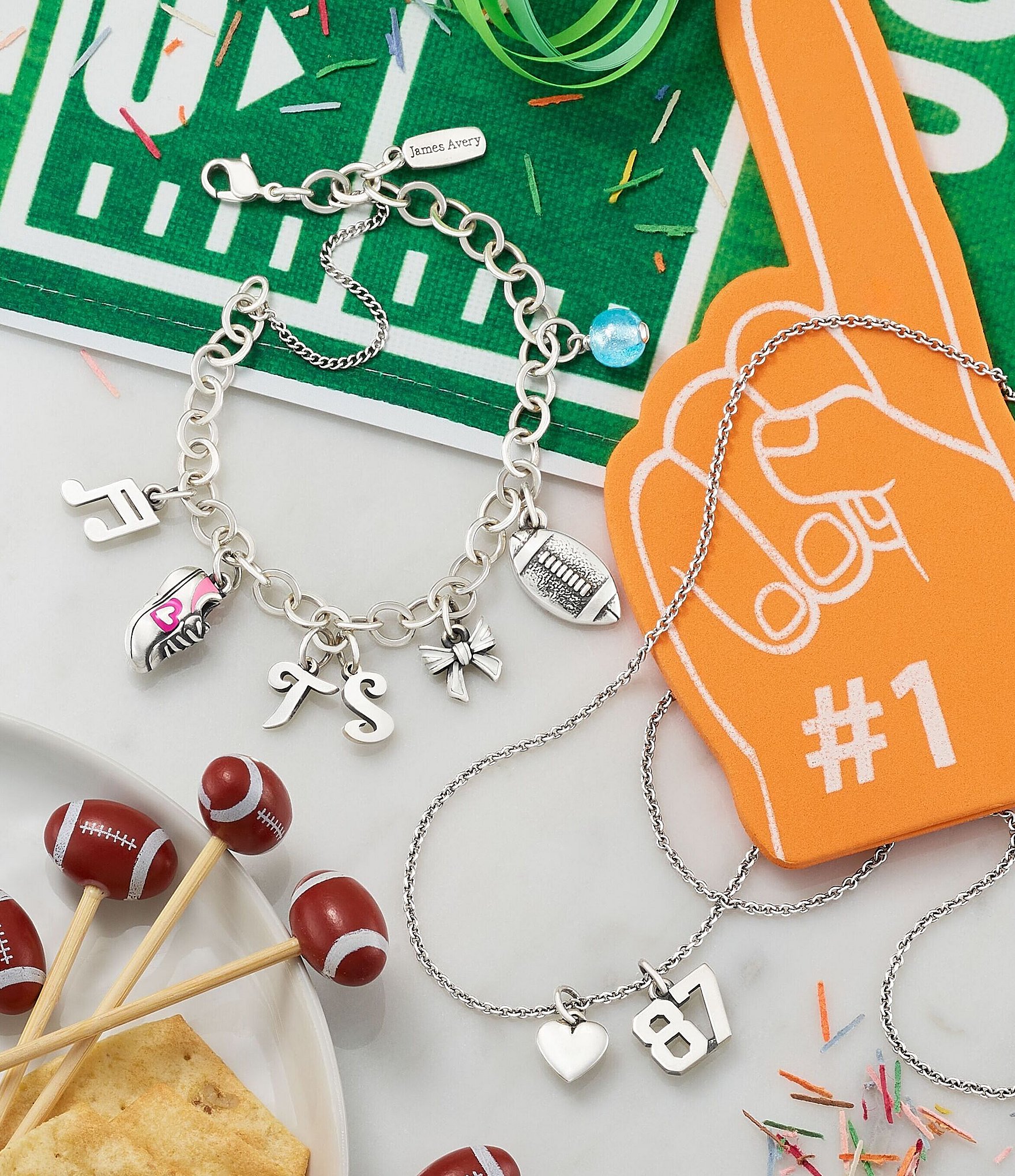 James Avery Two Note Charm