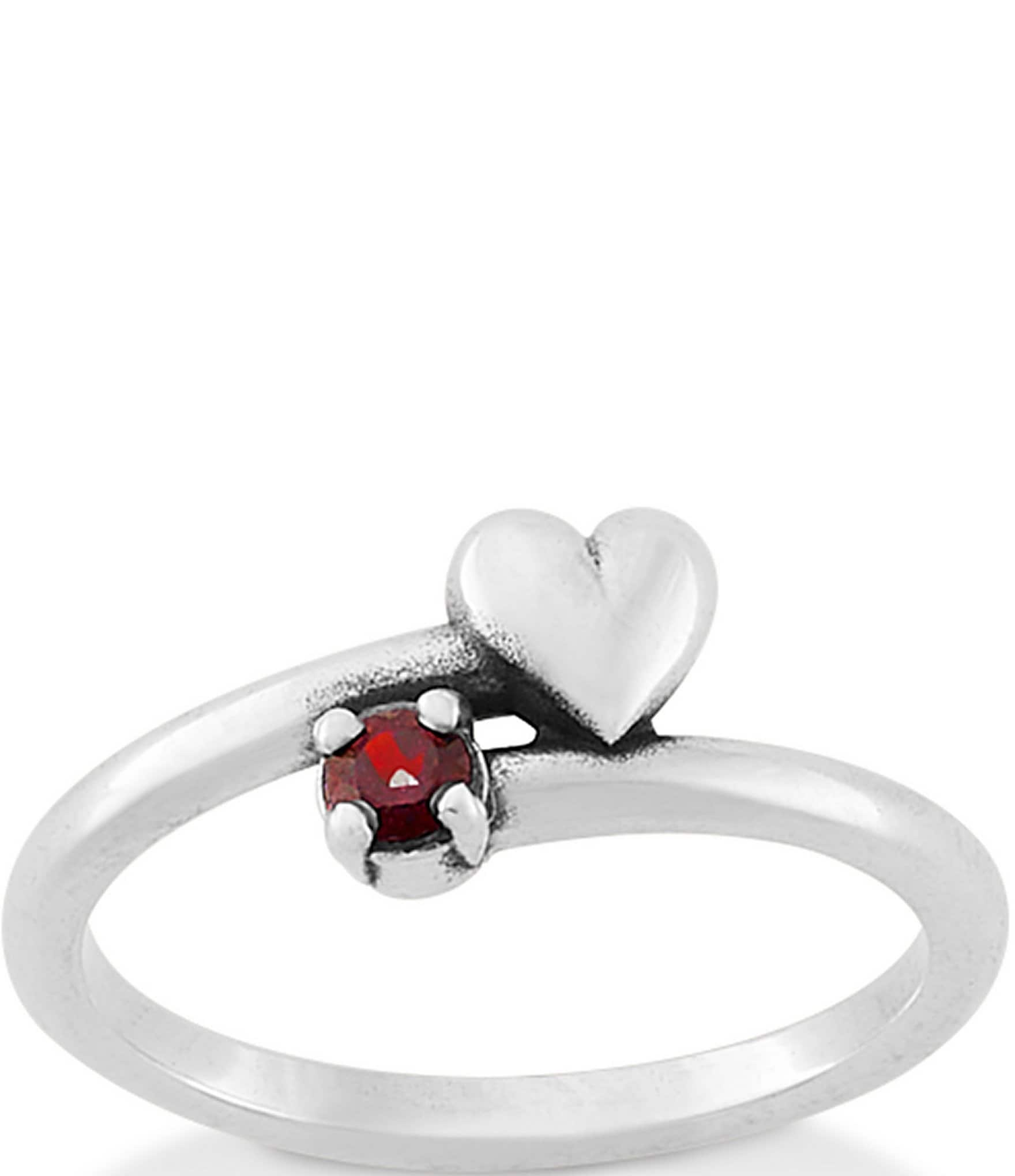 James Avery Wrapped in Love Gemstone Band Ring