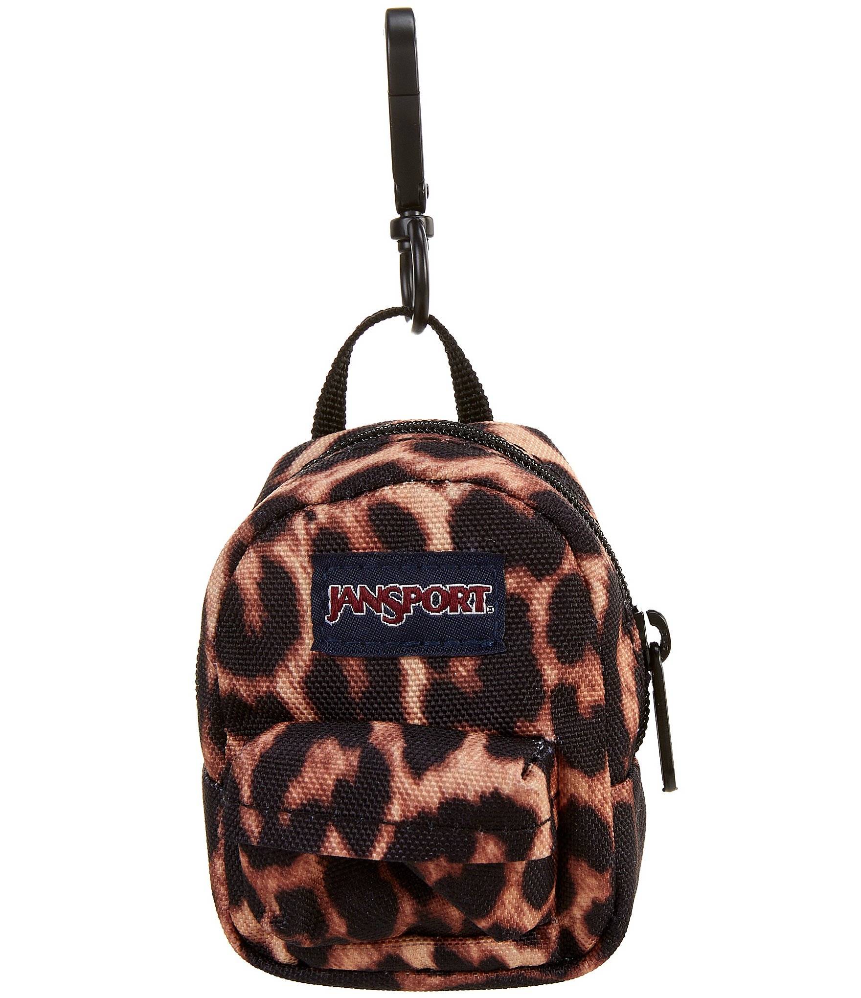 JanSport® Cheetah Print Mini Break Keychain