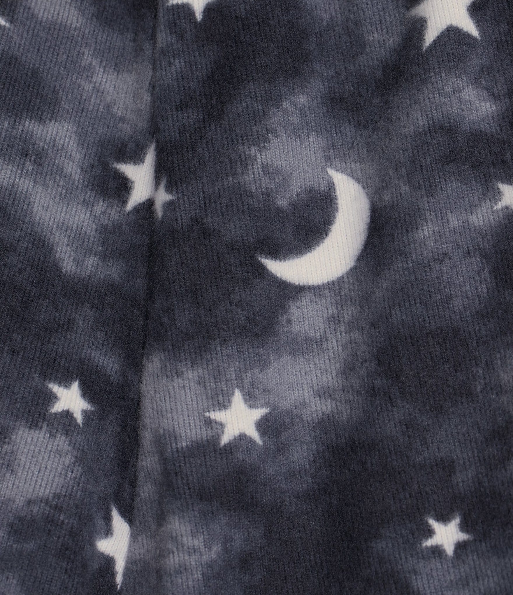 Jasmine & Ginger Moon & Star Print Drawstring Coordinating Knit Sleep Shorts