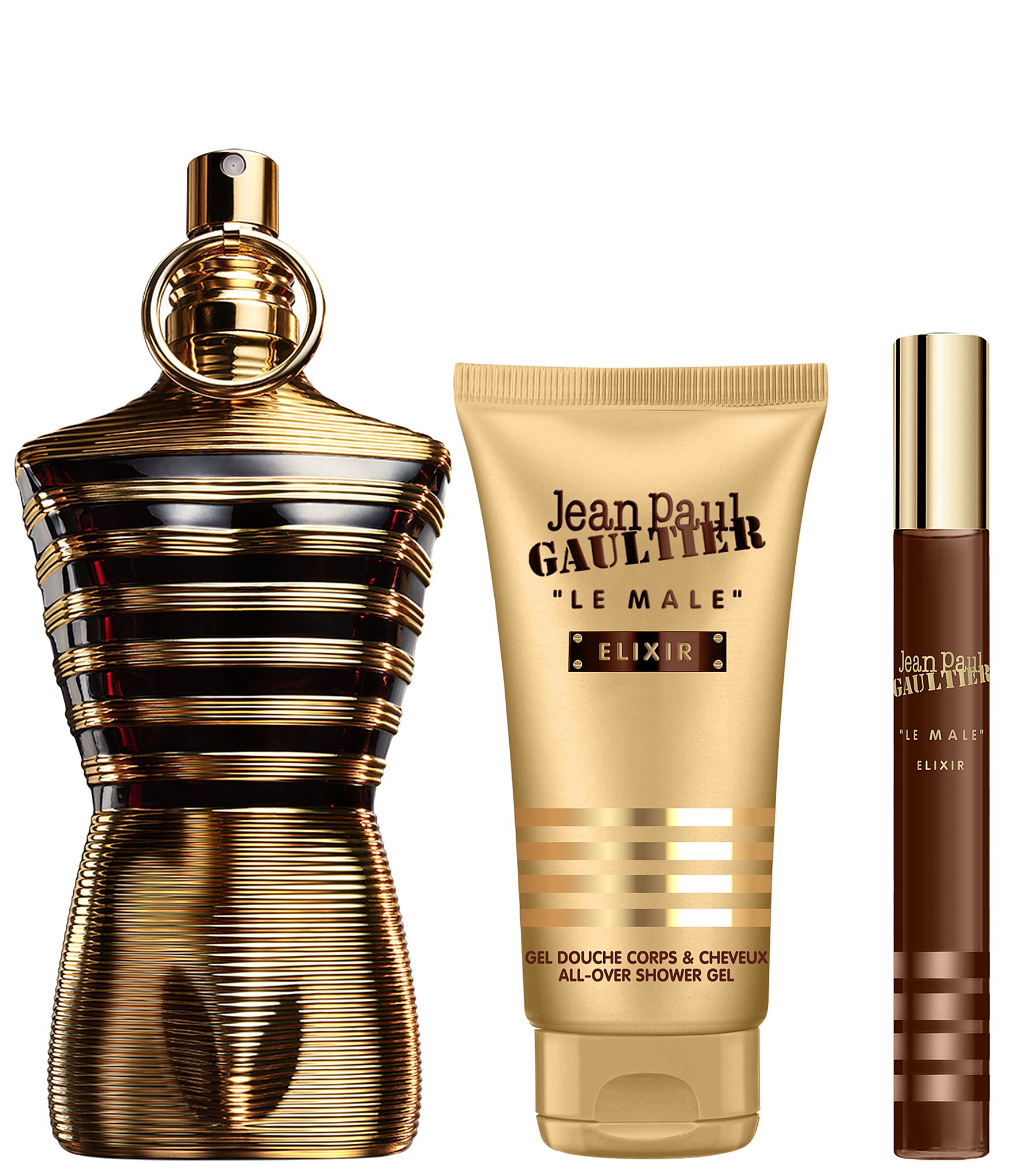 Jean Paul Gaultier 3-Piece Le Male Elixir Parfum Gift Set