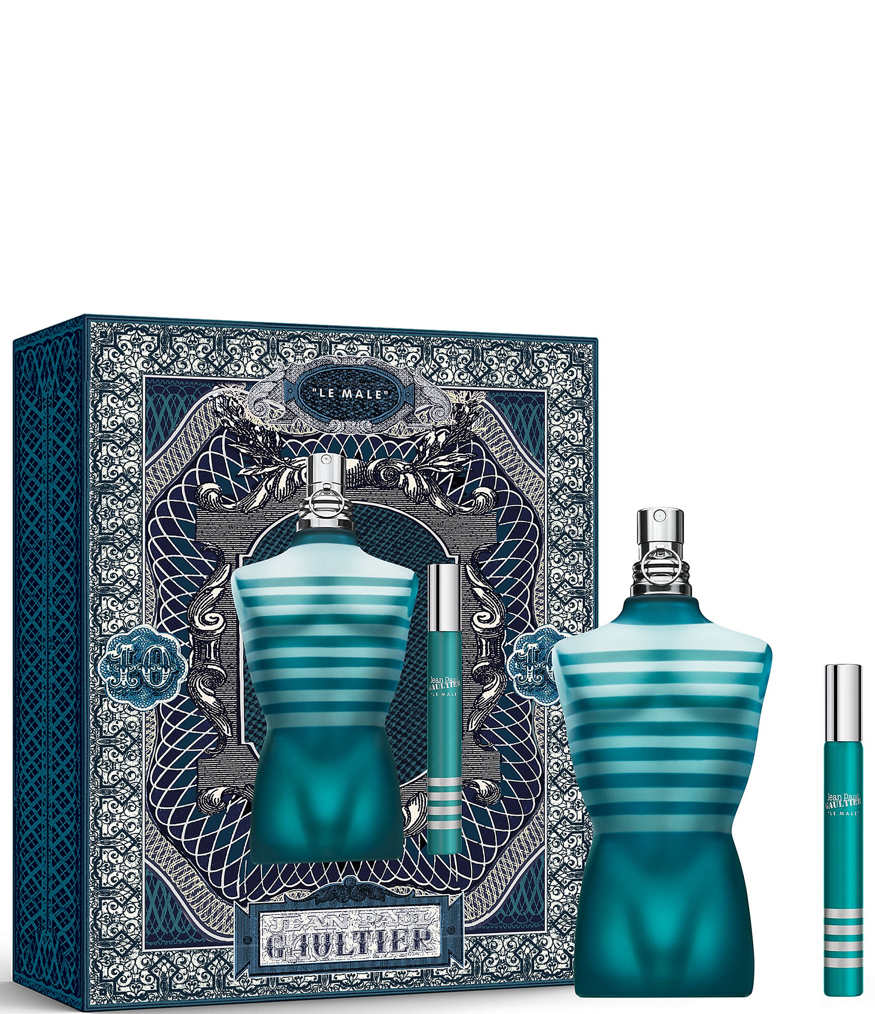 Jean Paul Gaultier Le Male Eau de Toilette 2 Piece Jumbo Gift Set ...