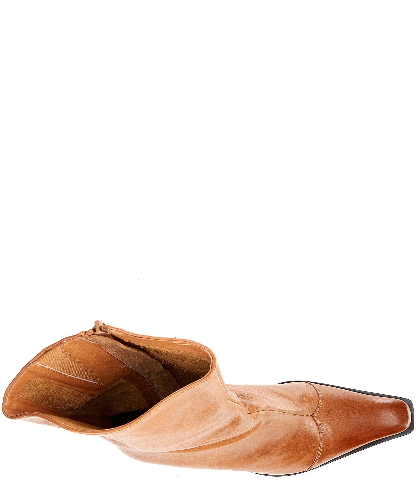 Jeffrey Campbell Be-Bold 2 Leather Mid Calf Boots