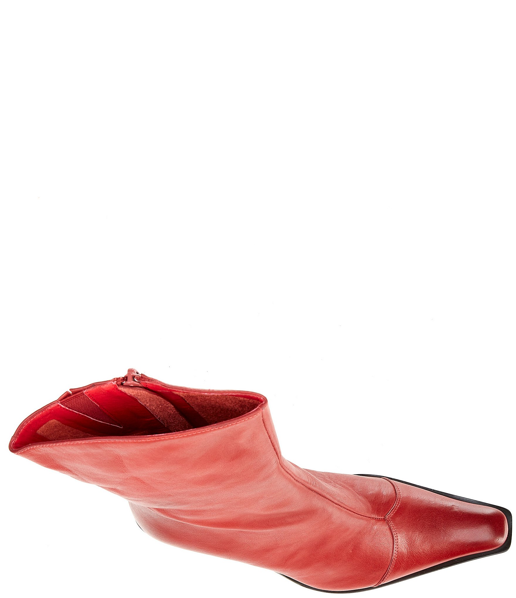 Jeffrey Campbell Be-Bold 2 Leather Mid Calf Boots