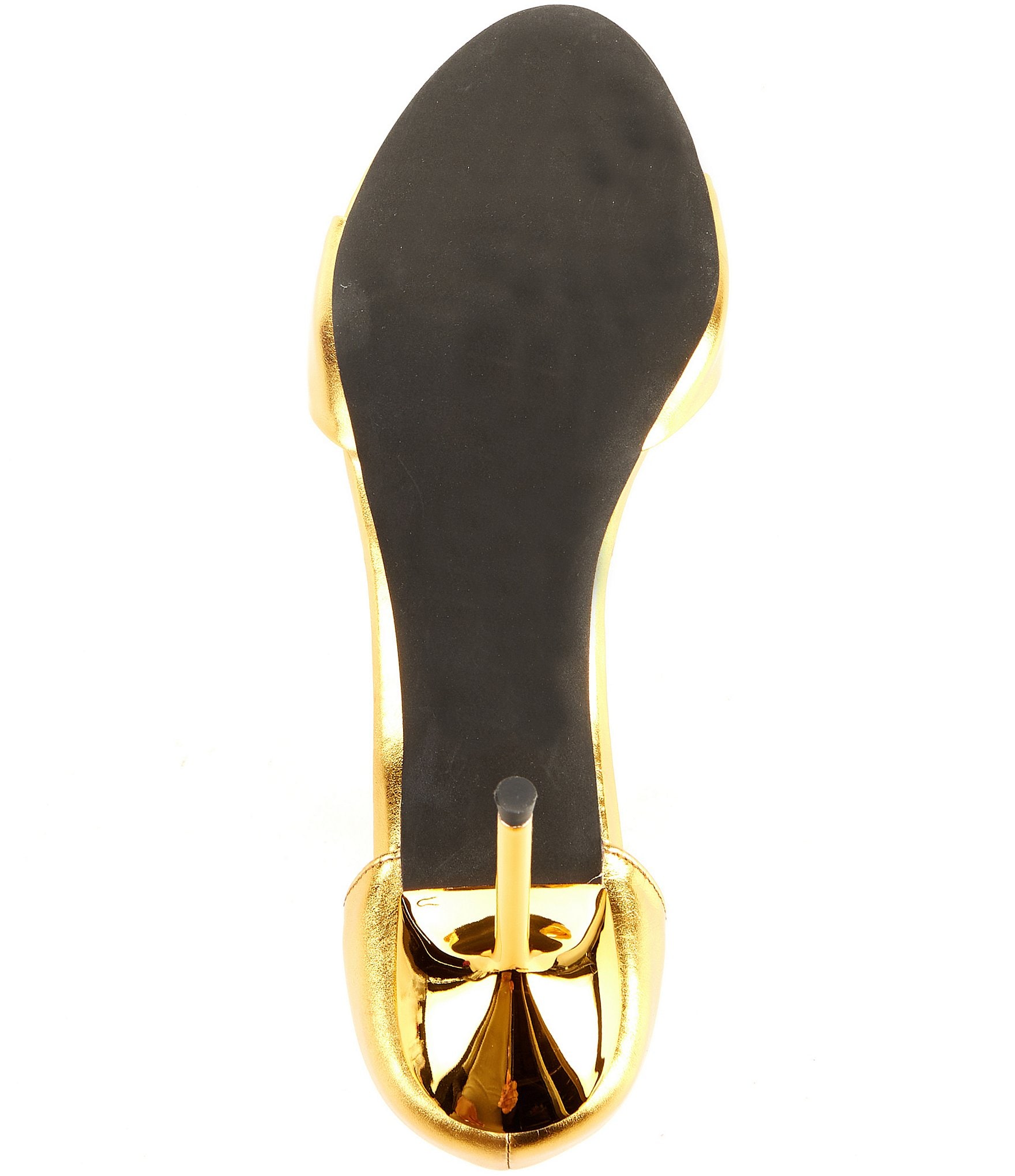 Jeffrey Campbell Cheat-Code Metallic Leather Dress Sandals