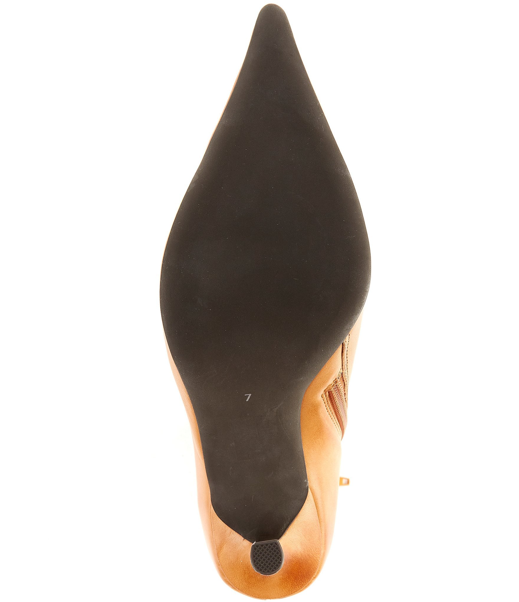 Jeffrey Campbell Daring-L Leather Stiletto Pointed Toe Booties