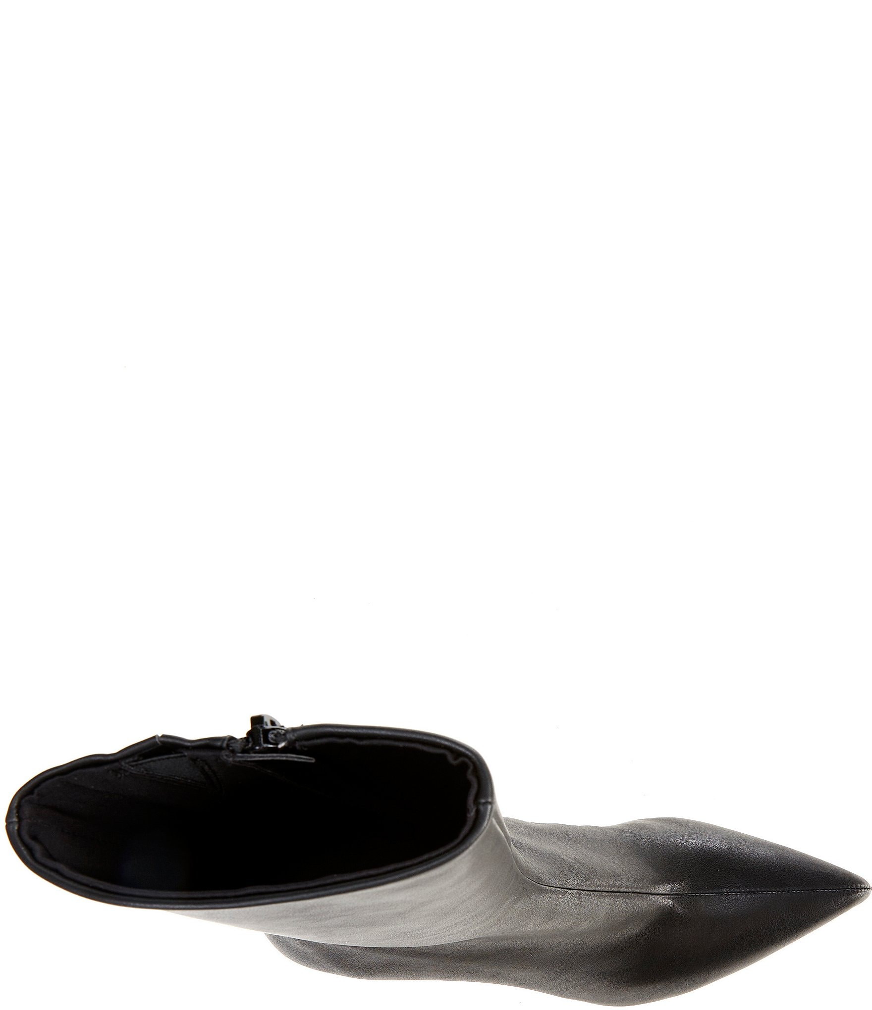 Jeffrey Campbell Everynite 2 Pointed Toe Stiletto Mid Calf Boots