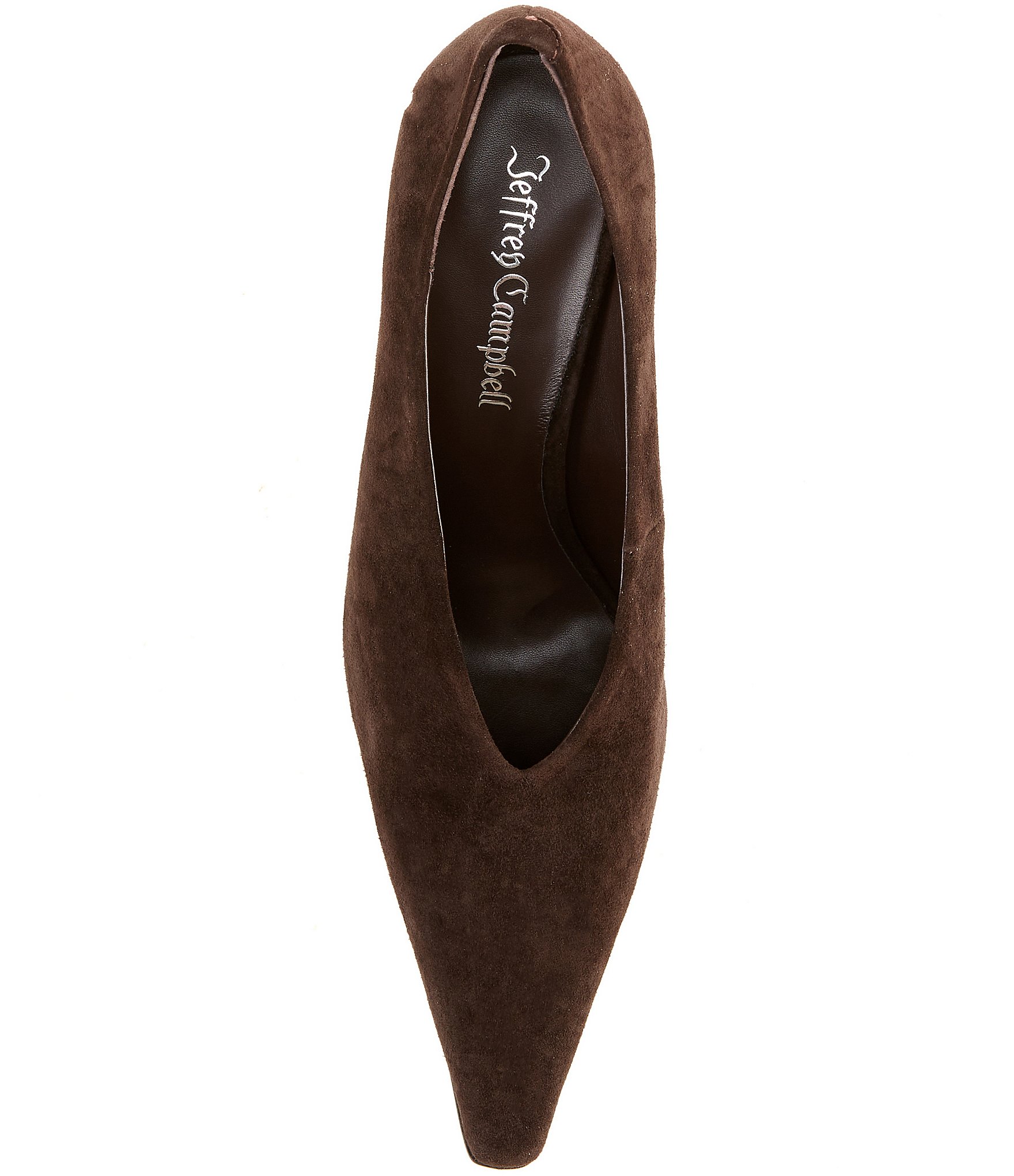 Jeffrey Campbell Hints-Hi Suede Dress Pumps