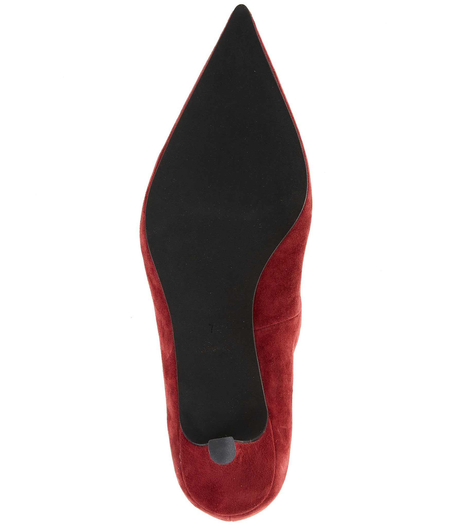 Jeffrey Campbell Ida-Mae Suede Pointed Toe Kitten Heel Pumps