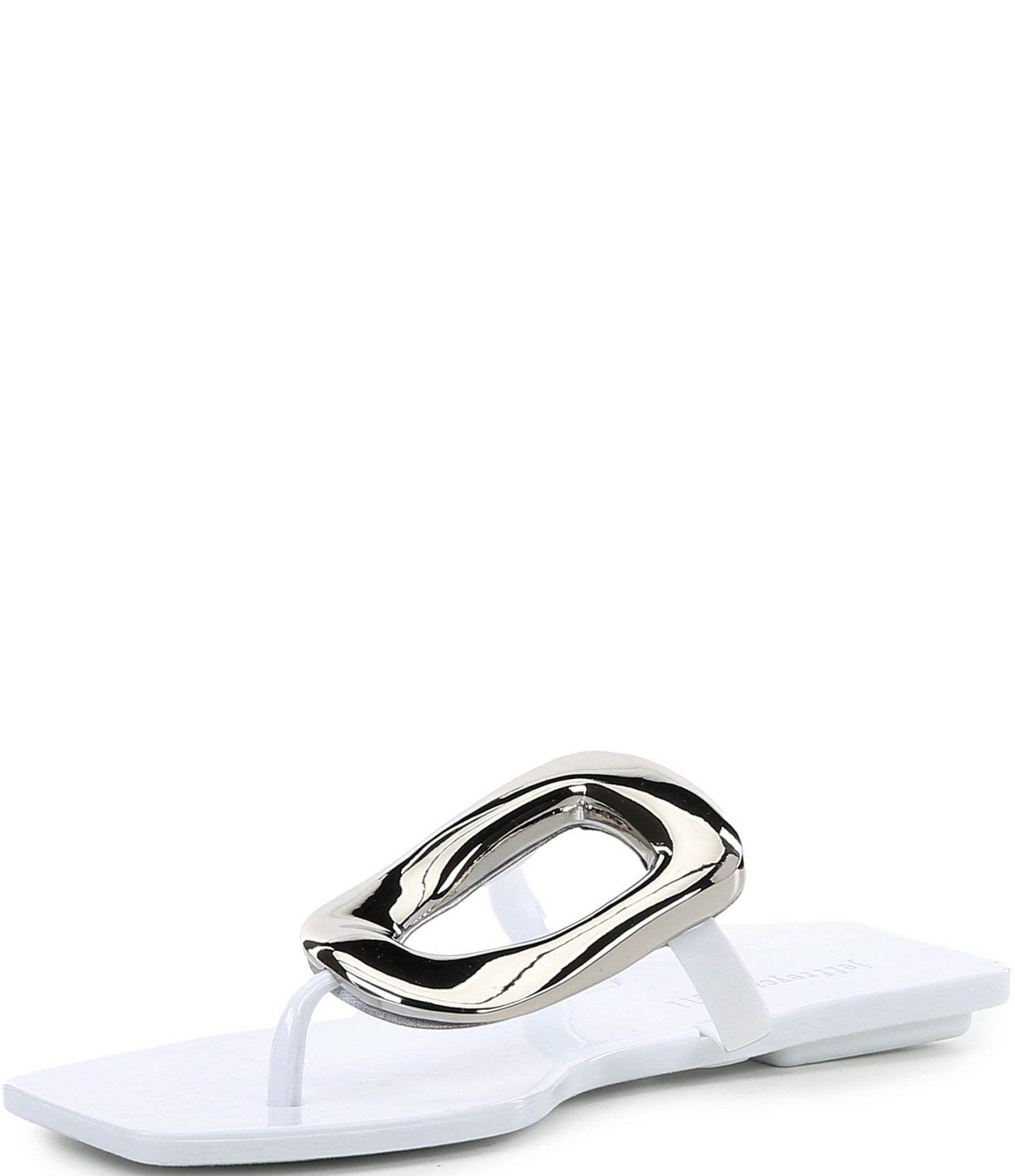 Jeffrey Campbell Linques Jelly Ornament Flat Sandals