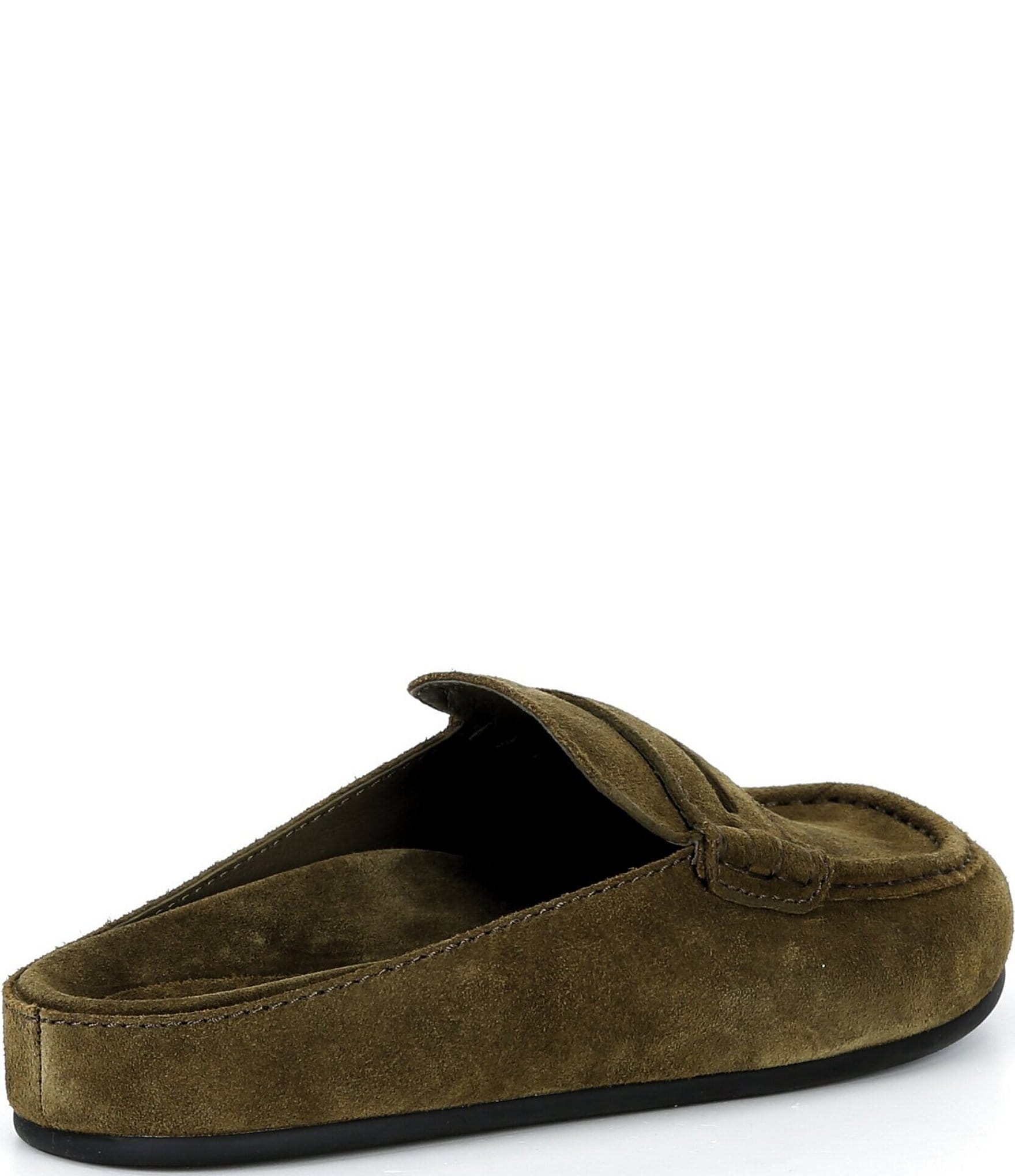 Jeffrey Campbell Miles Suede Penny Loafer Clogs