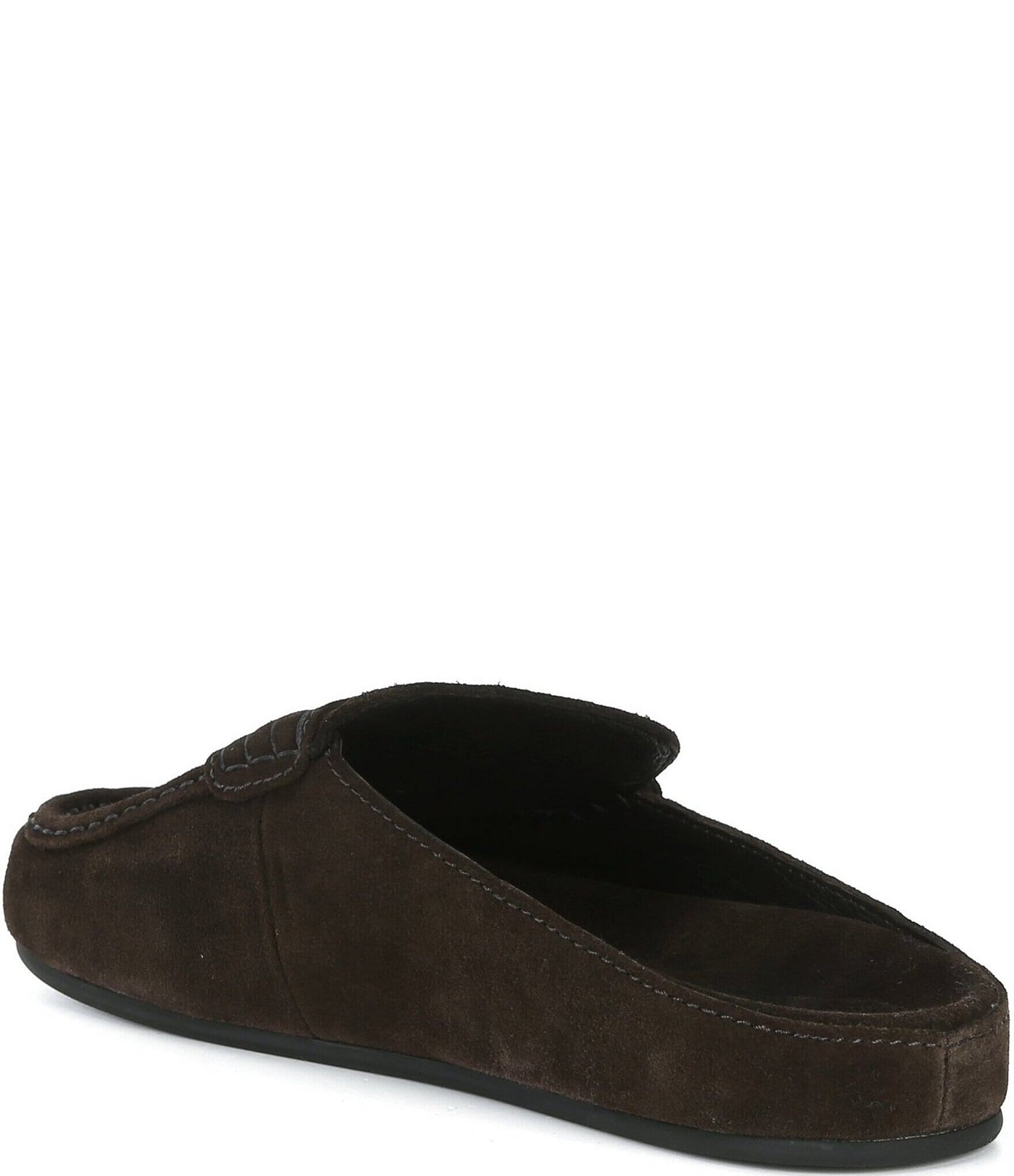 Jeffrey Campbell Miles Suede Penny Loafer Clogs