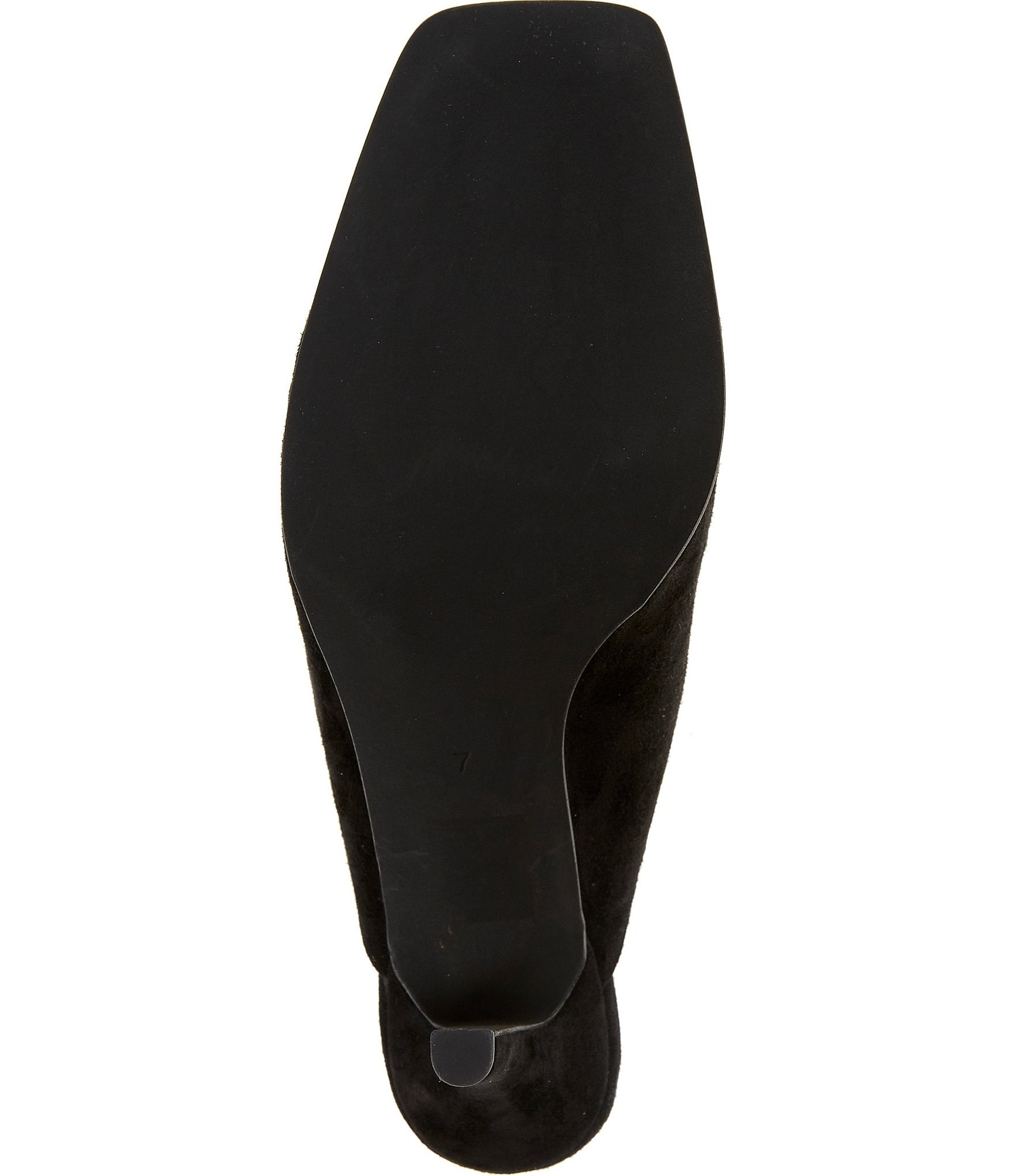 Jeffrey Campbell Passage Suede Metallic Square Cap Toe Mules