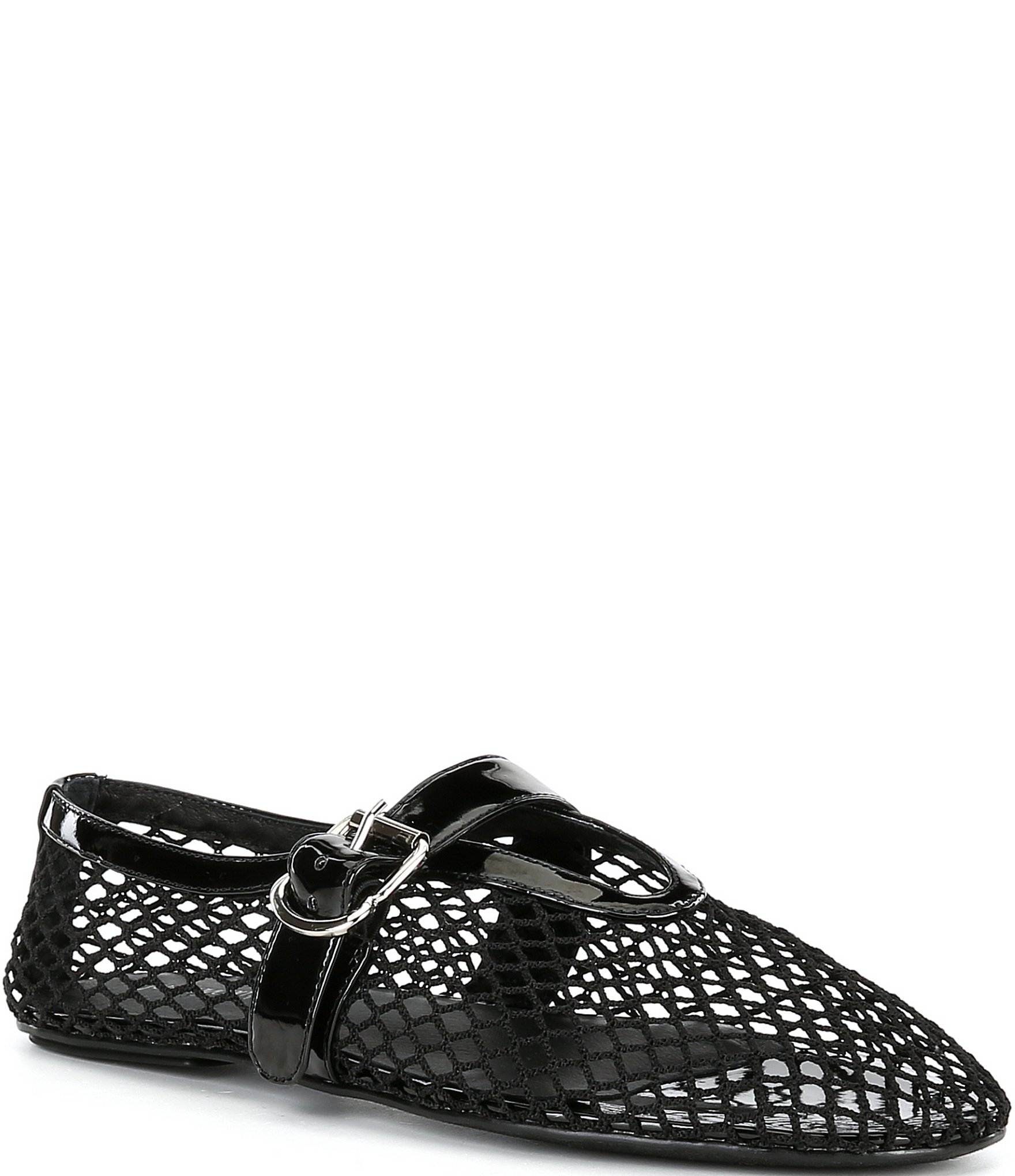 Jeffrey Campbell Shelly Mesh Mary Jane Flats Dillard's