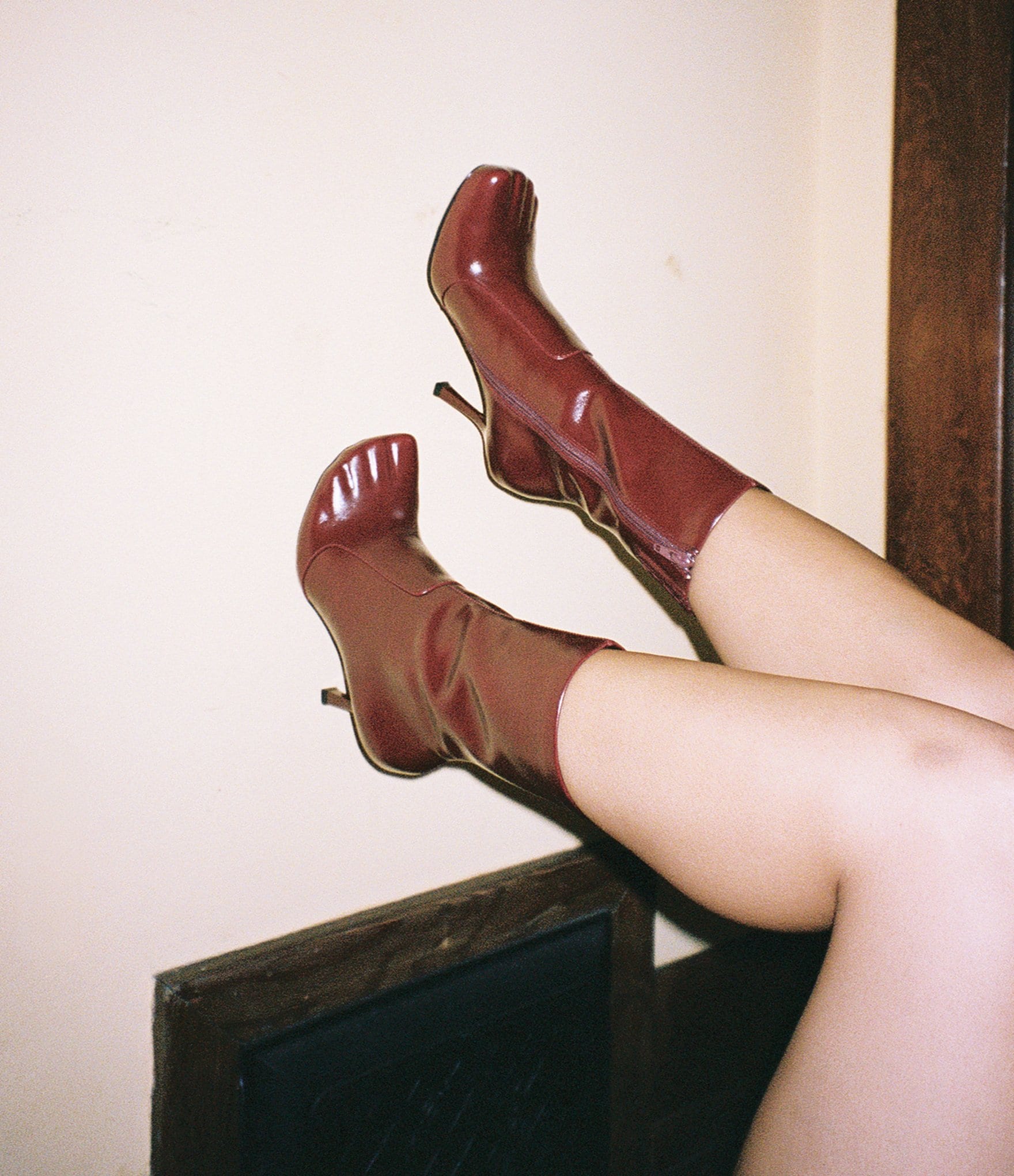 Jeffrey Campbell Visionary Toe Mid Calf Boots