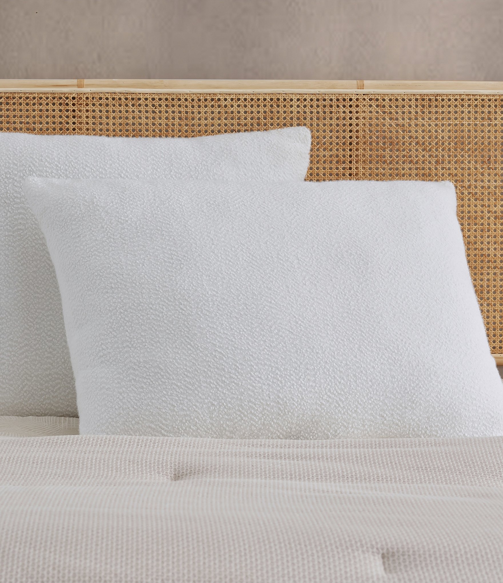 Jennifer Adams Boucle Yarns Drift Oversized Euro Pillow
