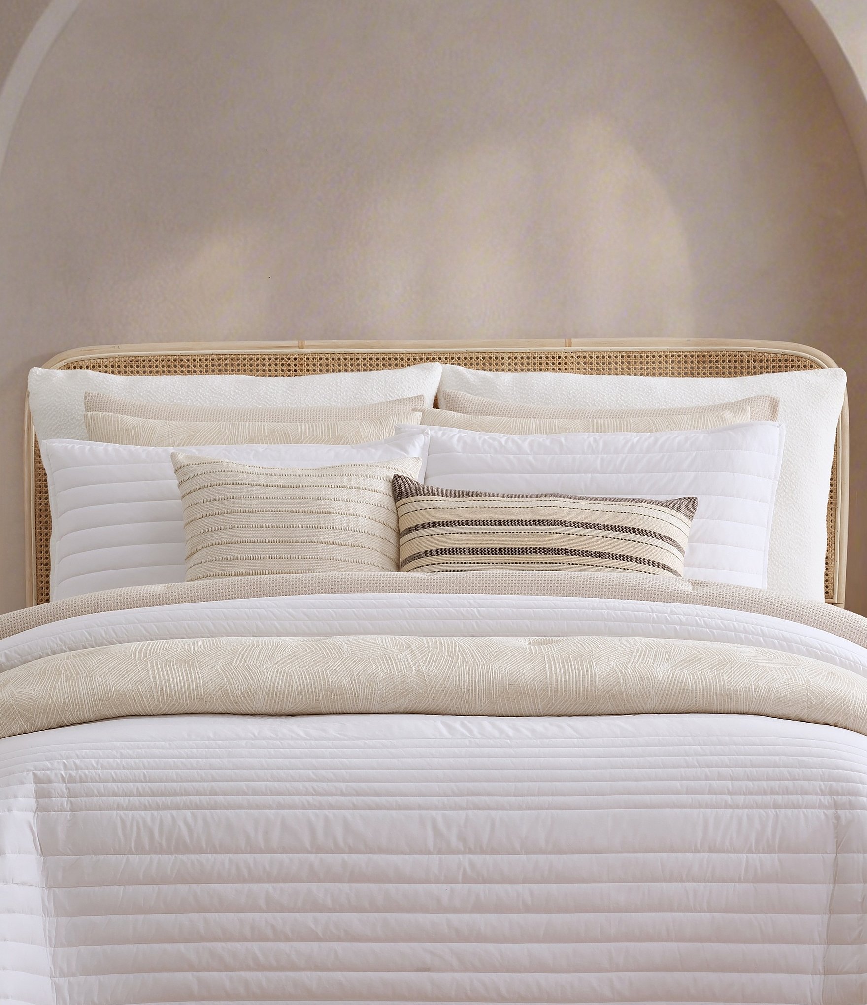 Jennifer Adams Boucle Yarns Drift Oversized Euro Pillow