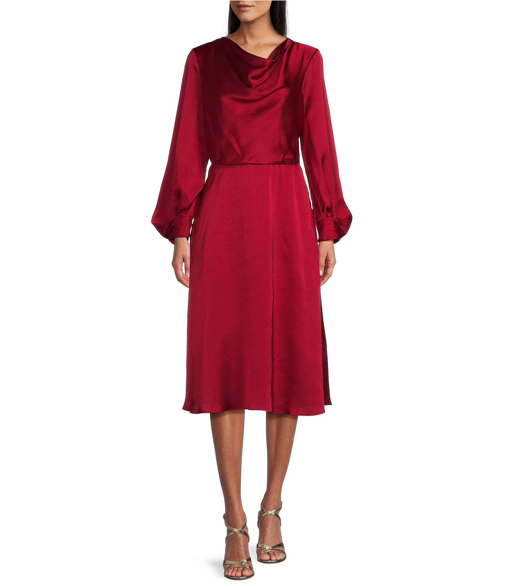 Jessica howard cowl neck sweater dress best sale