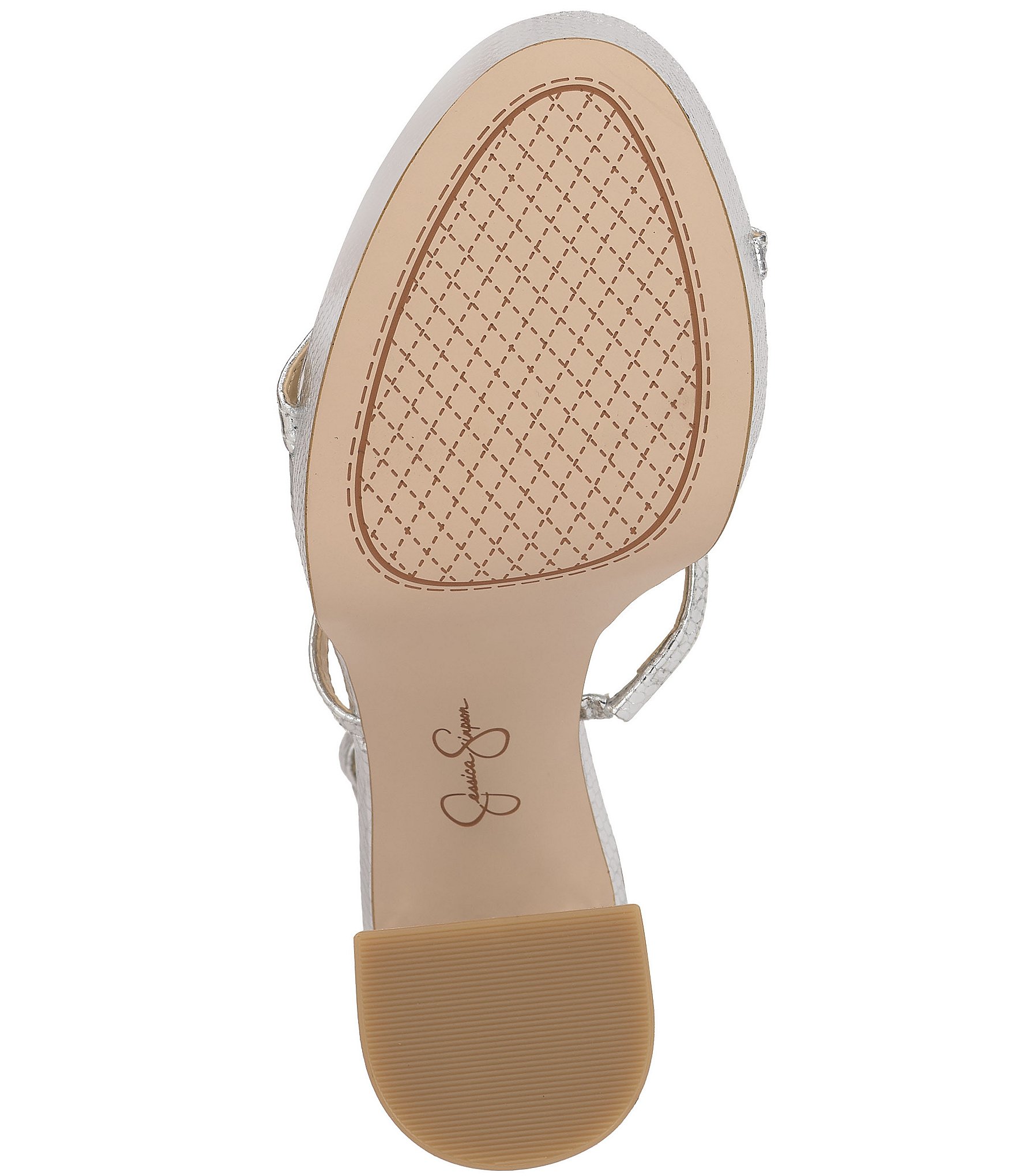 Jessica Simpson Aamina Lizard Embossed Platform Dress Sandals