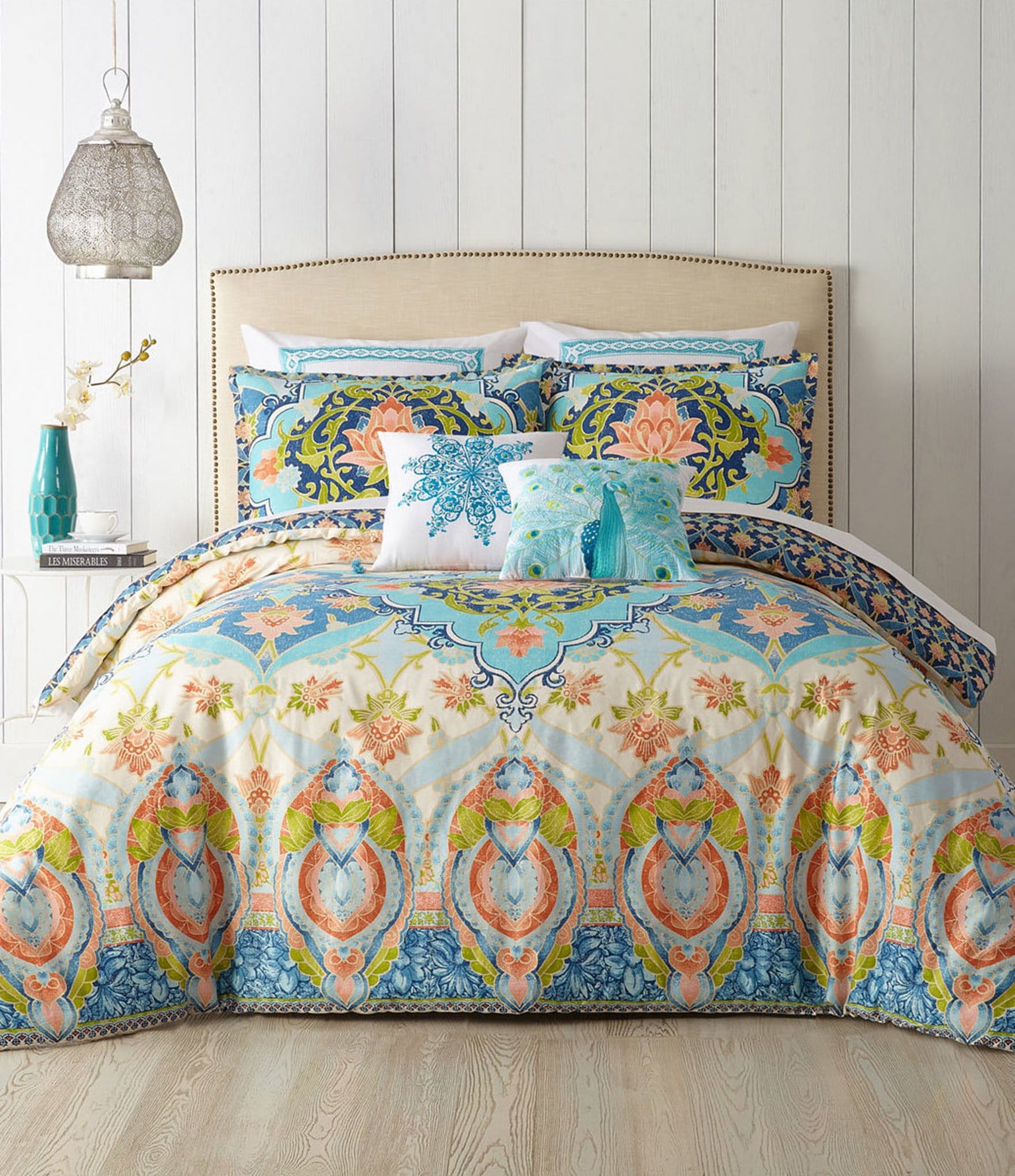 Jessica Simpson Aquarius Floral Medallion Comforter Mini Set | Dillards