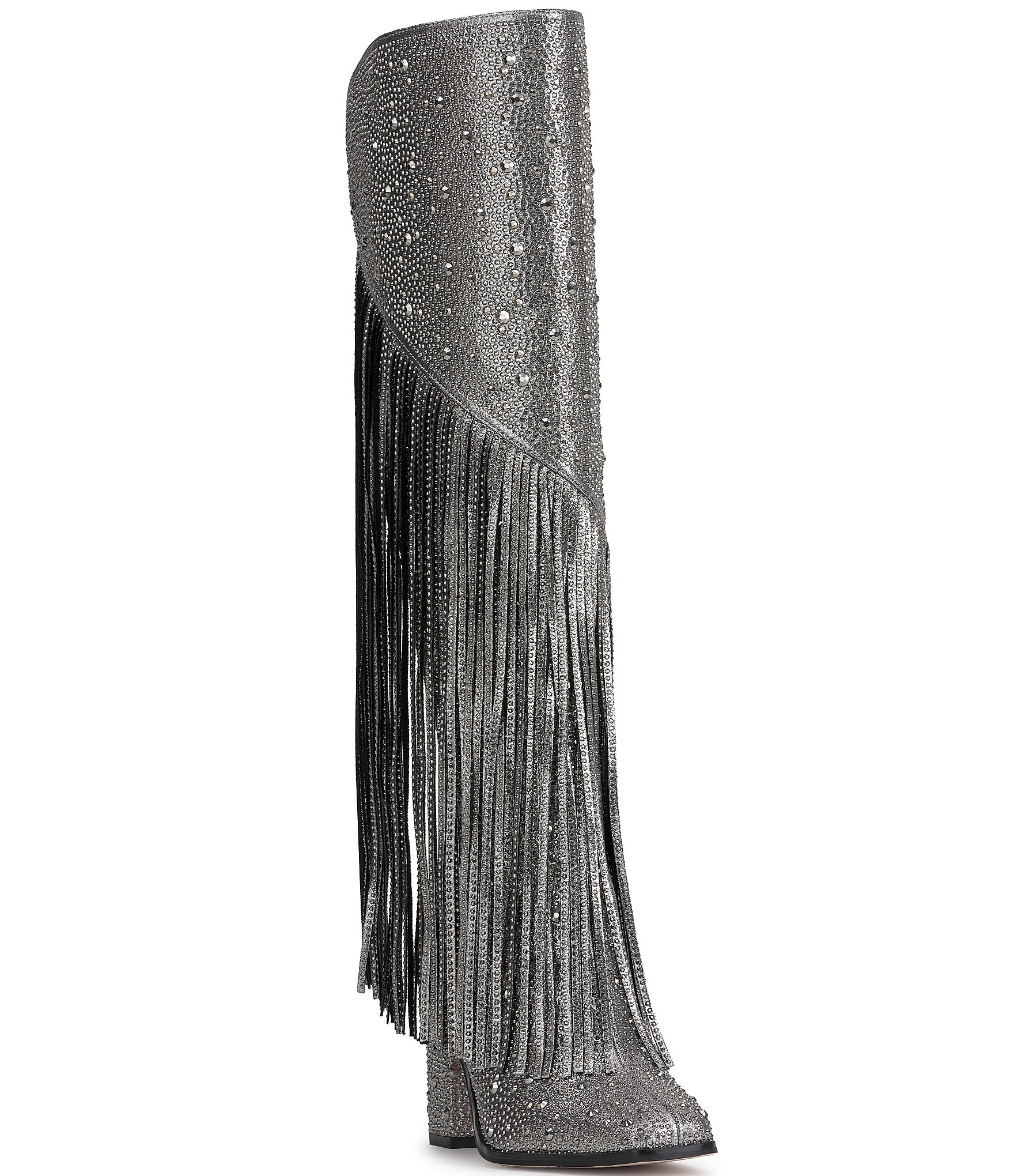 Jessica simpson fringe booties hotsell