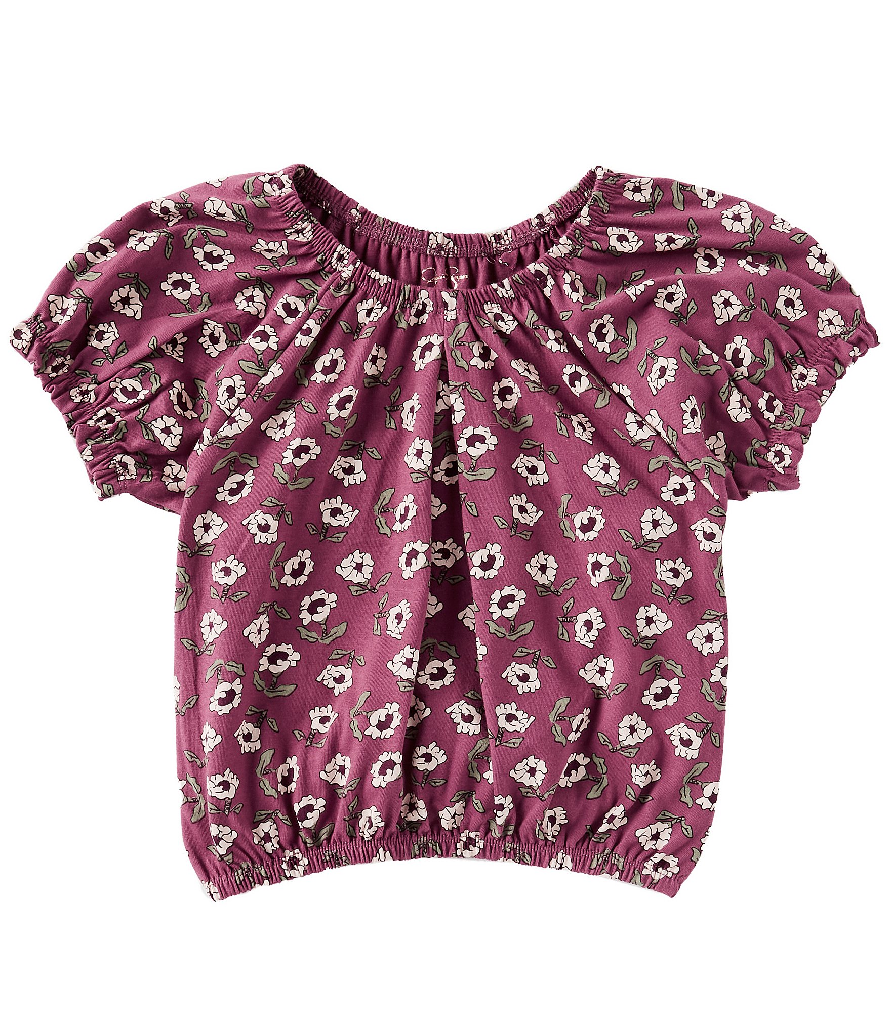 Jessica Simpson Big Girls 7-16 Short-Sleeve Printed Top | Dillard's