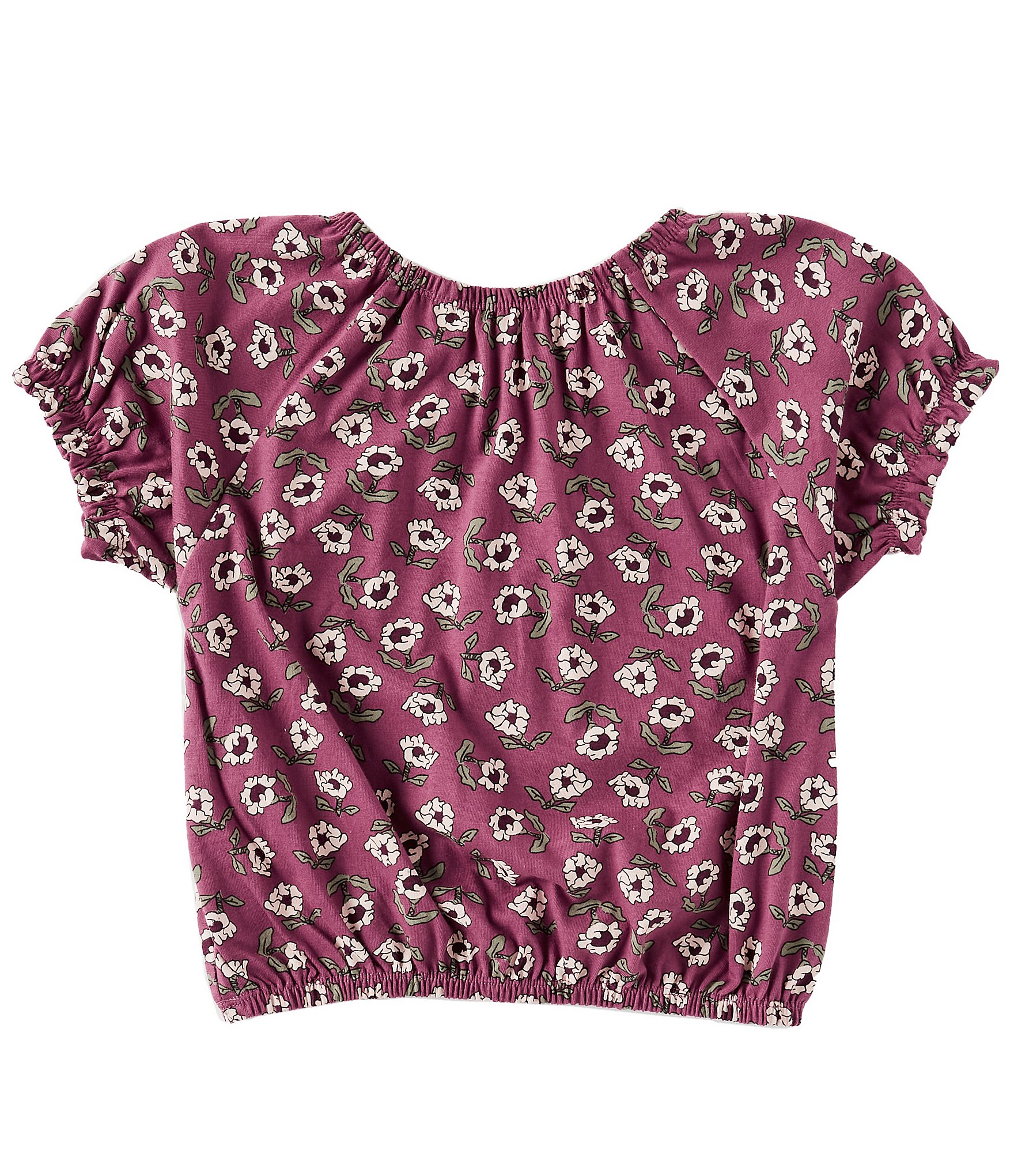 Jessica Simpson Big Girls 7-16 Short-Sleeve Printed Top