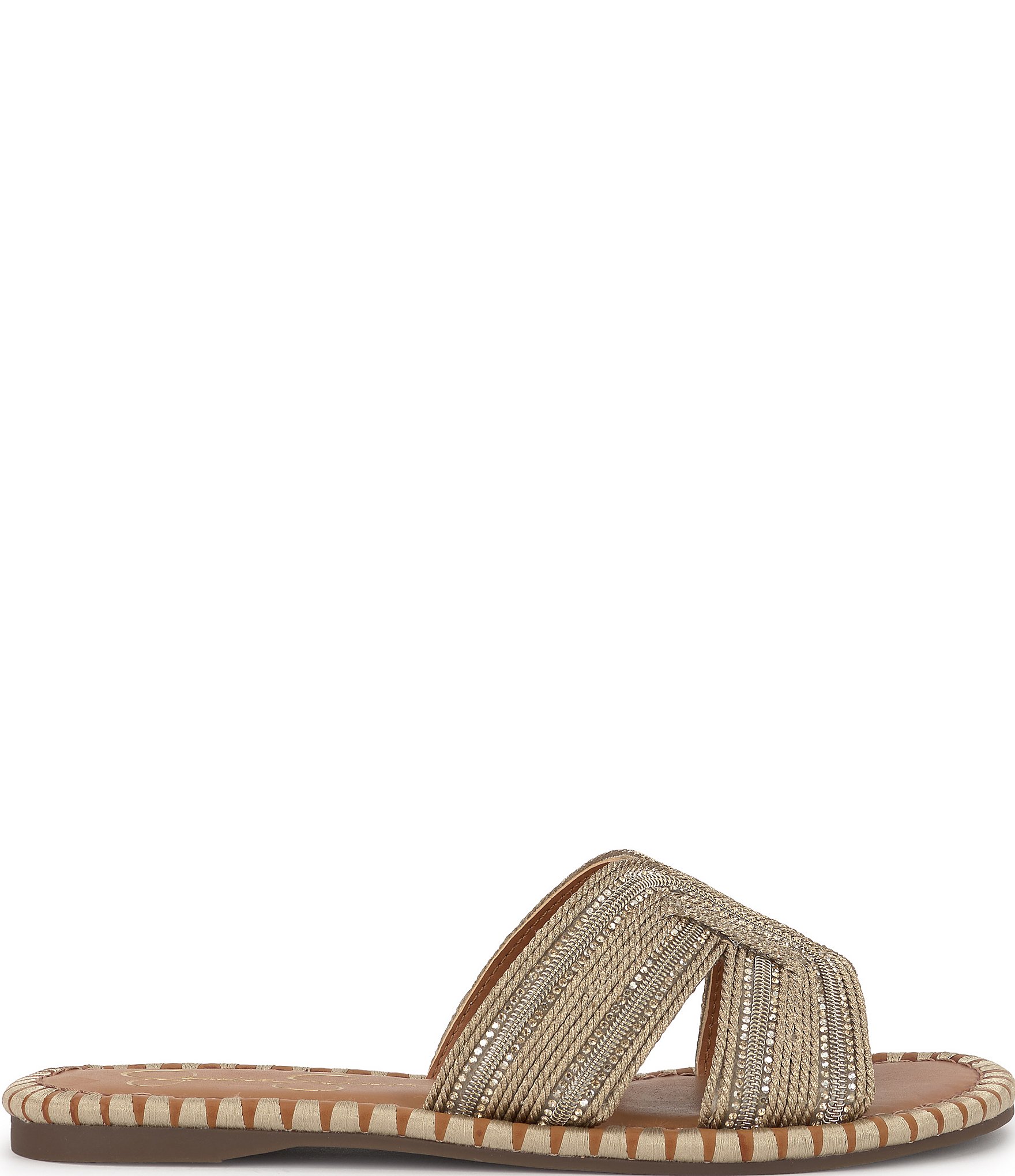 Jessica Simpson Blesyn Embellished Flat Sandals