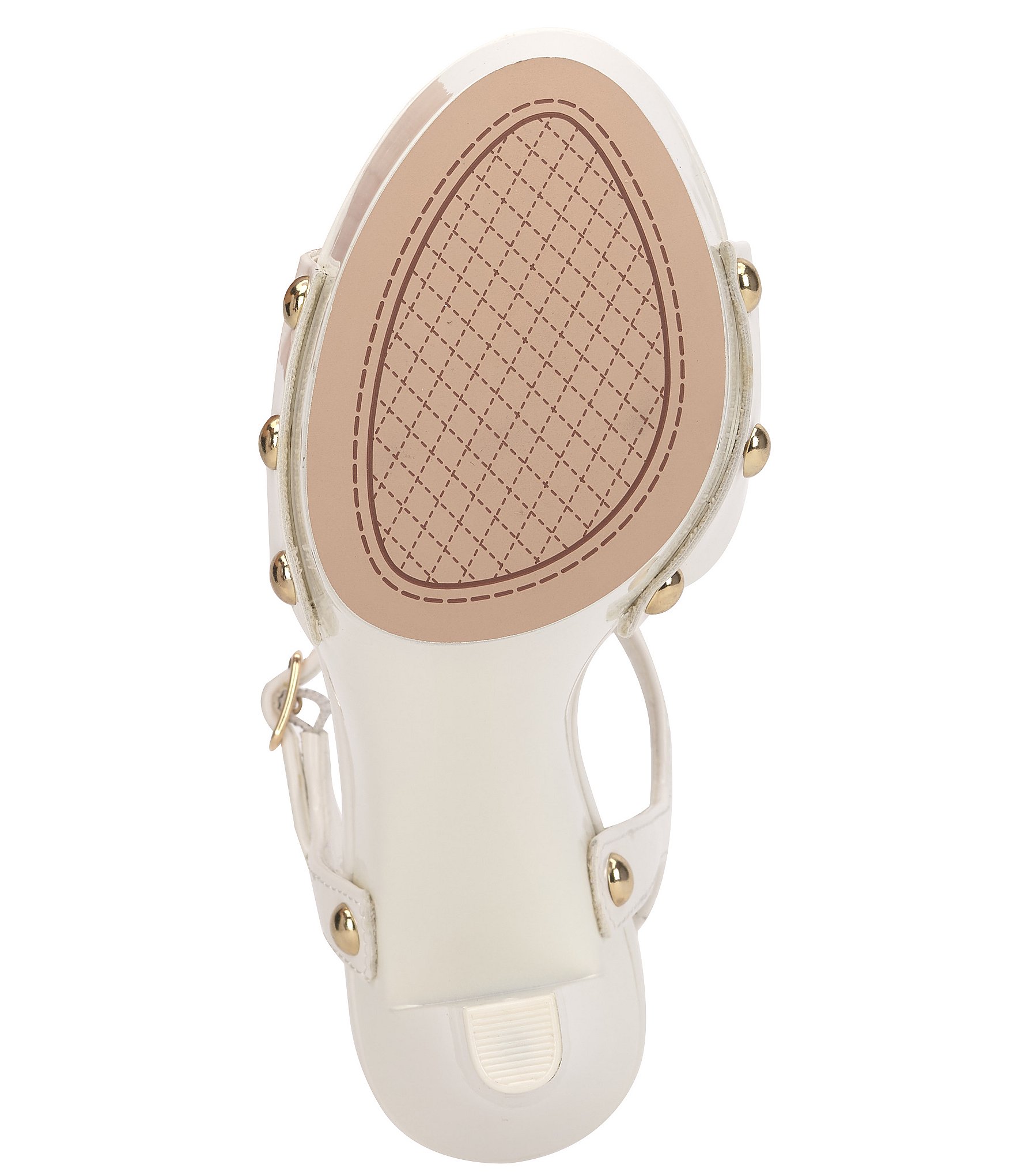 Jessica Simpson Calenta Patent Stud Platform Sandals