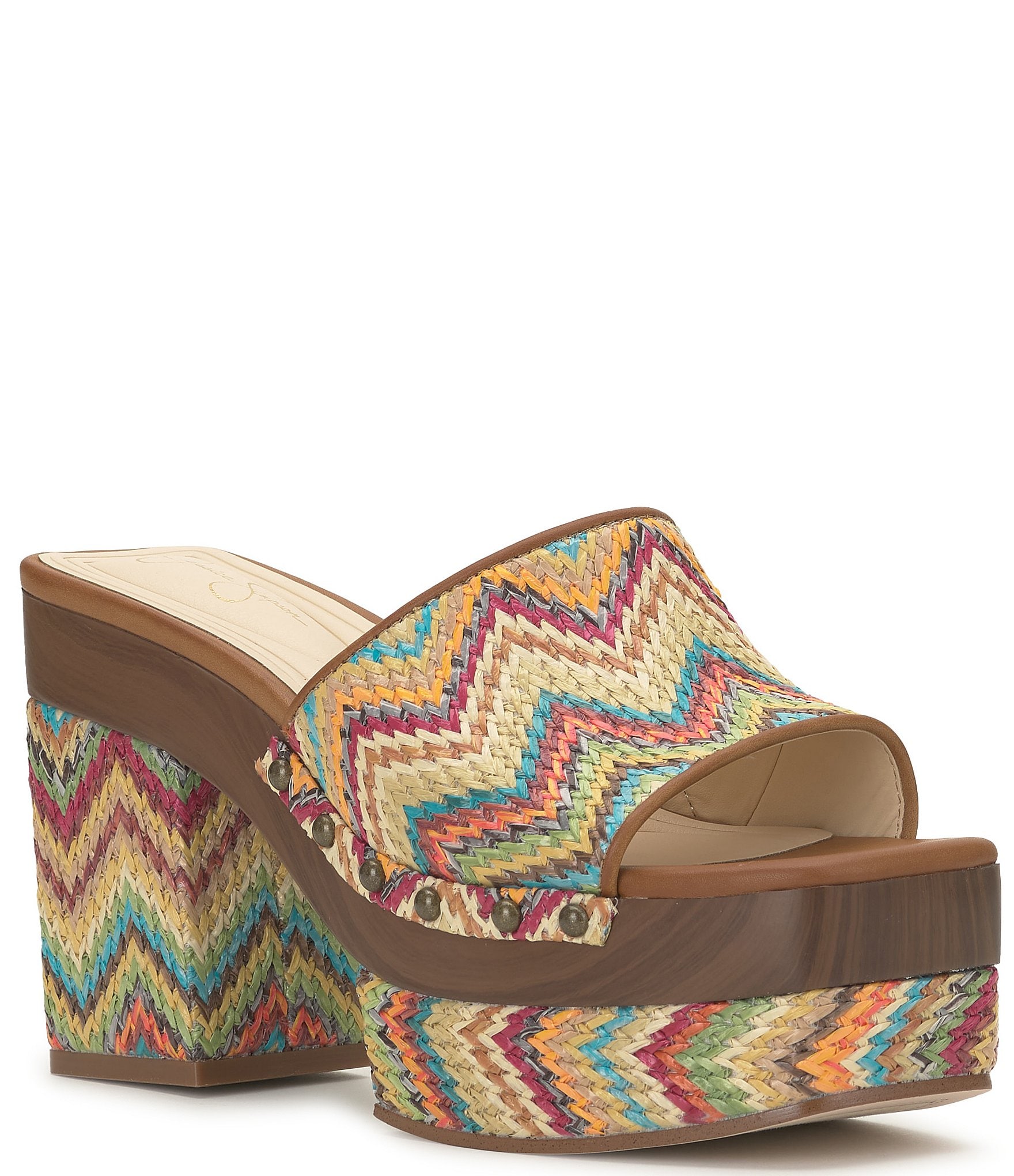 Jessica simpson 2024 rainbow sandals