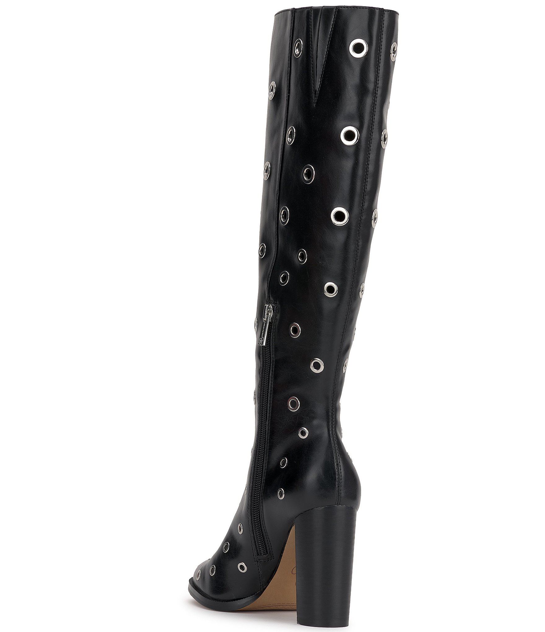 Jessica Simpson Faelin Grommet Embellished Knee High Boots