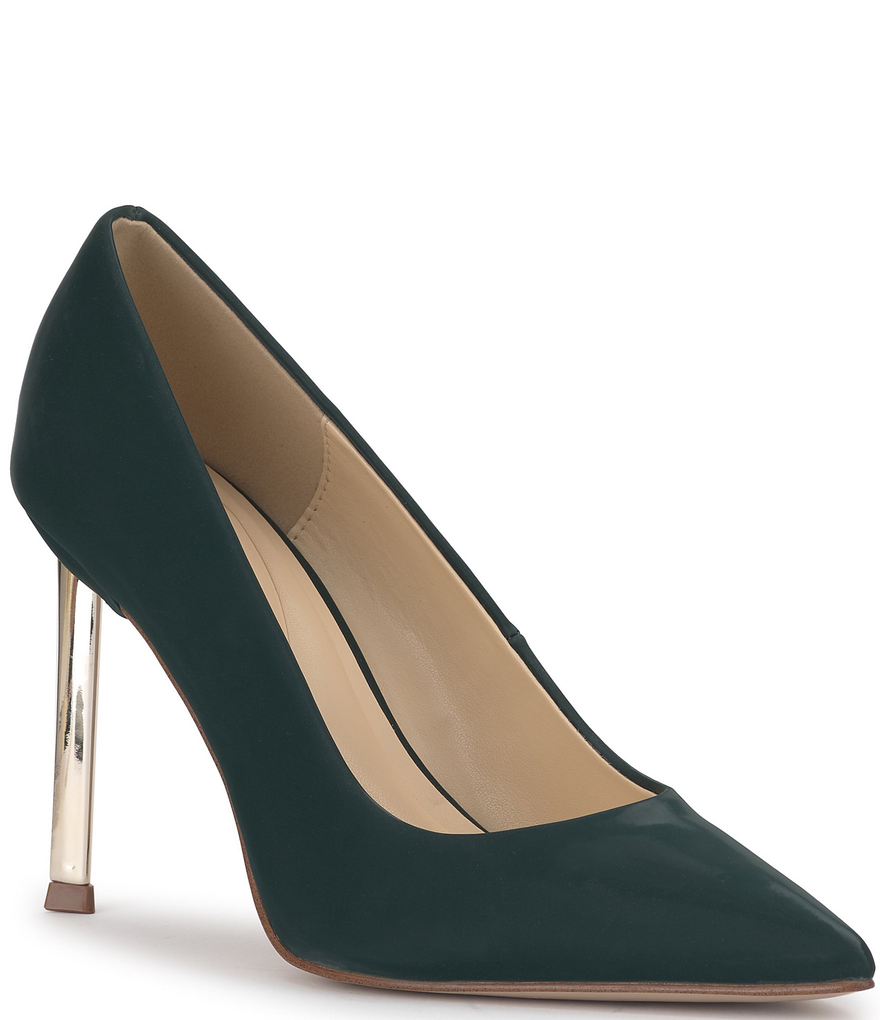 Jessica Simpson Kheloe Satin Pointed Toe Pumps