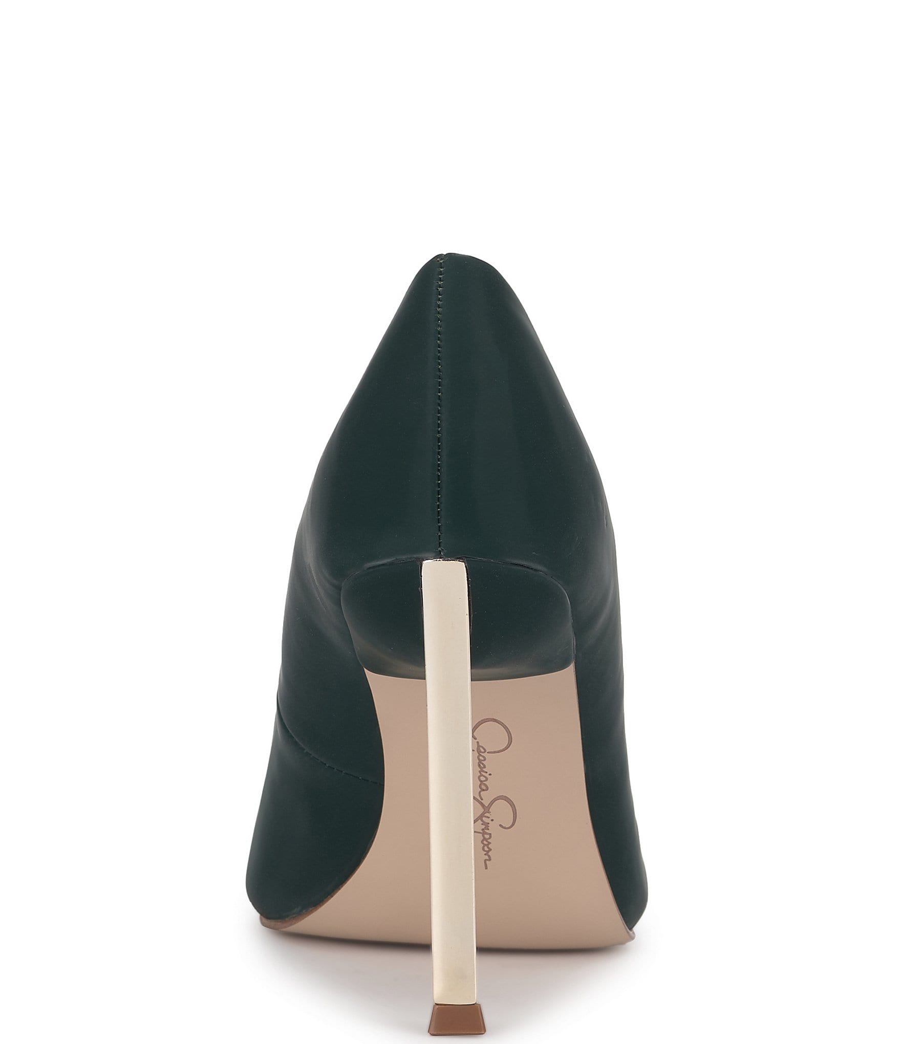 Jessica Simpson Kheloe Satin Pointed Toe Pumps