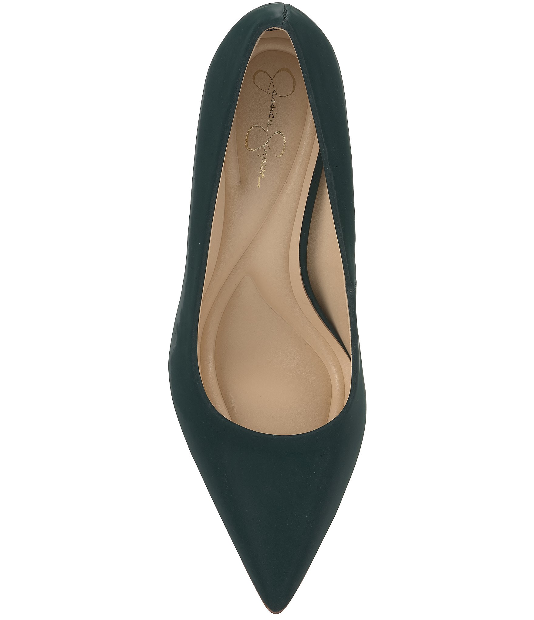 Jessica Simpson Kheloe Satin Pointed Toe Pumps