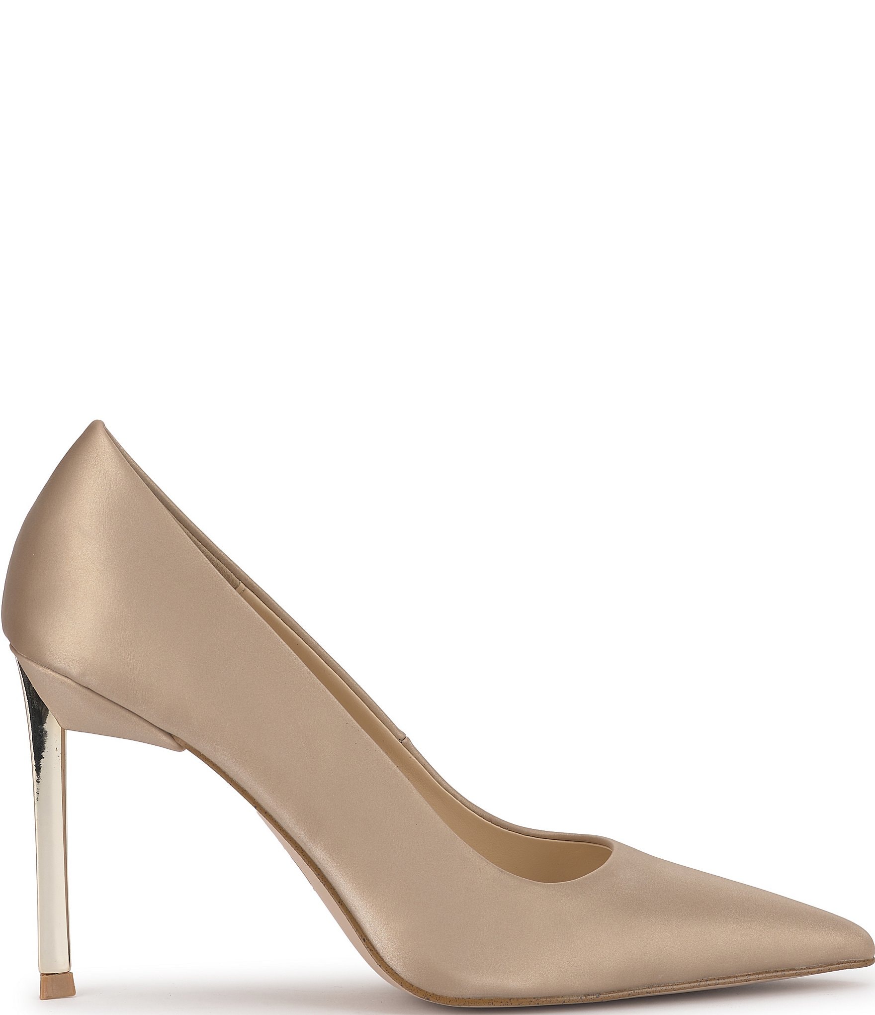 Jessica Simpson Kheloe Satin Pointed Toe Pumps