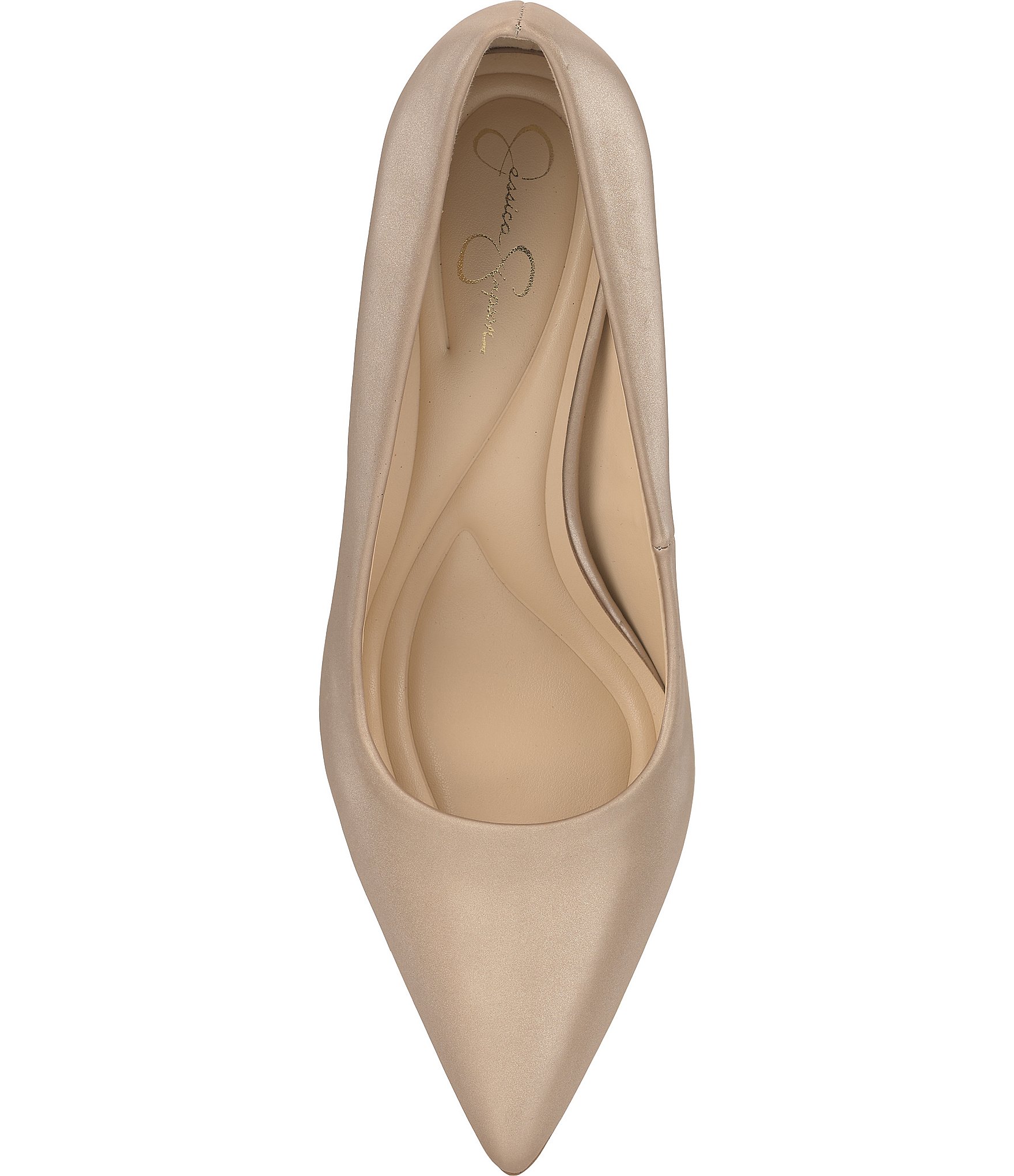 Jessica Simpson Kheloe Satin Pointed Toe Pumps
