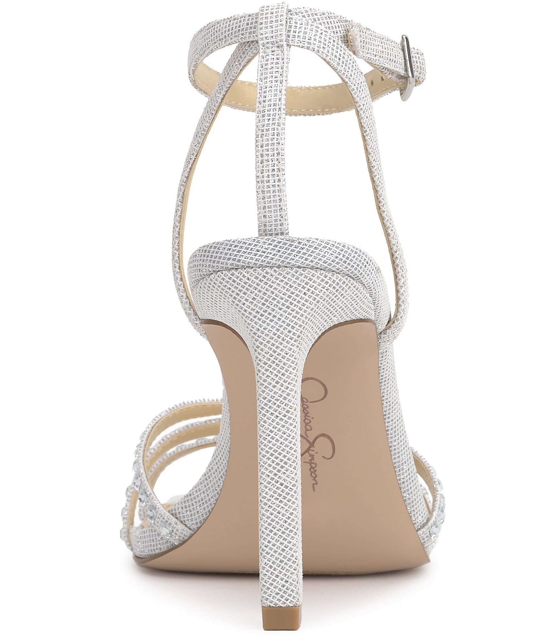 Jessica Simpson Leonah Embellished Strappy Dress Sandals