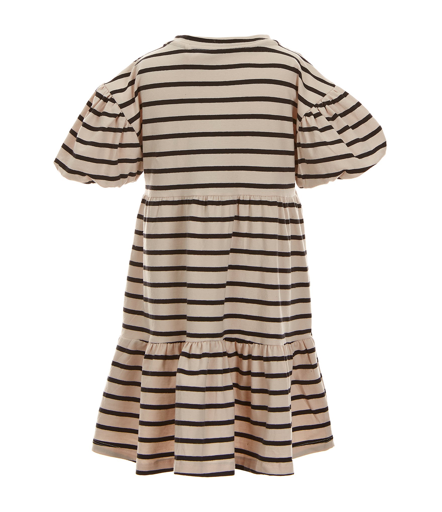 Jessica Simpson Little Girls 2T-6X Short-Sleeve Striped Dress