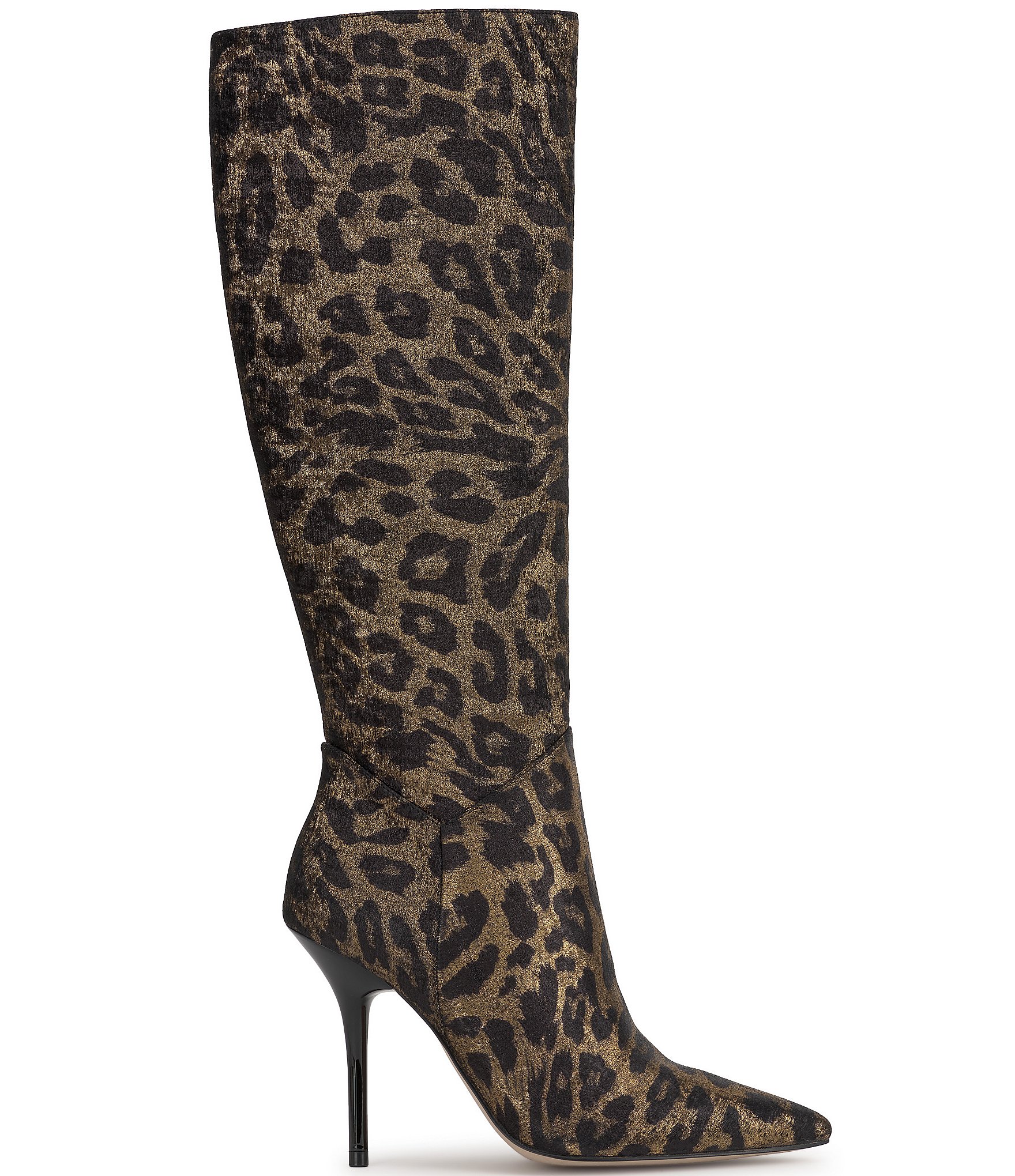 Jessica Simpson Lovienn Leopard Print Knee High Boots