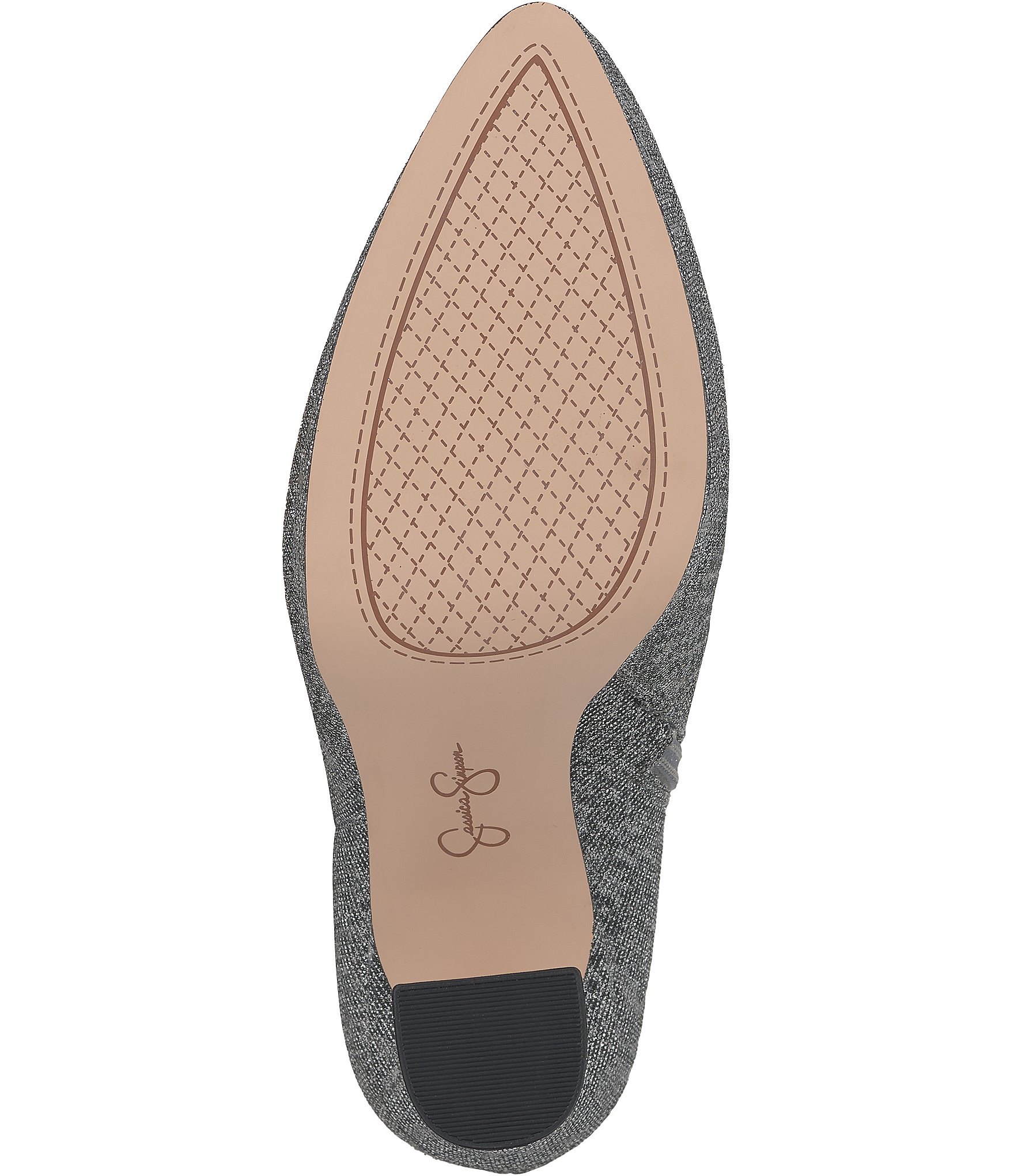 Jessica Simpson Nerix Snake Print Glitter Platform Booties