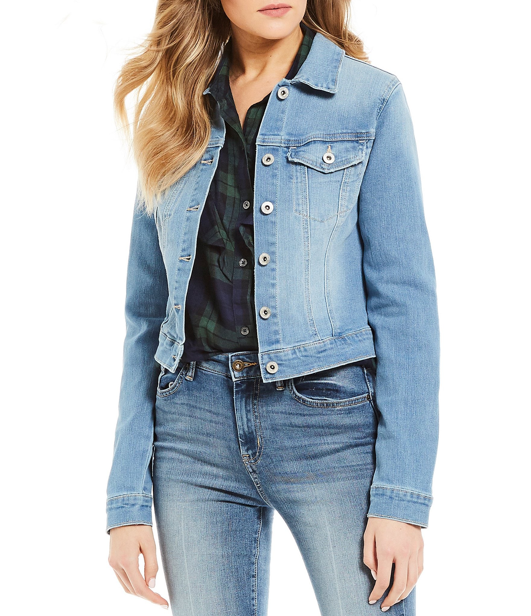 Jessica Simpson Pixie Denim Jacket | Dillard's