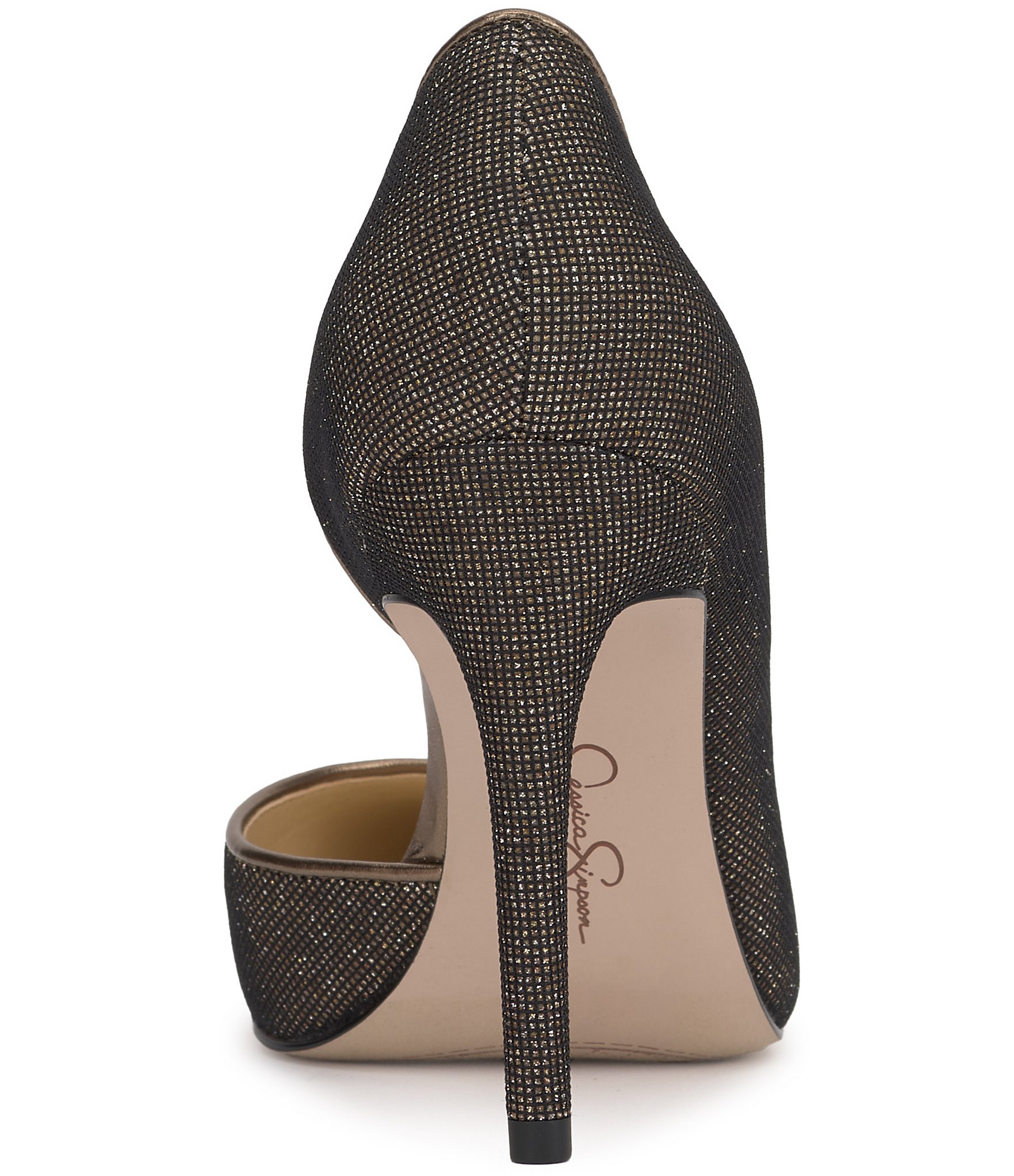 Jessica Simpson Prizma Metallic D'Orsay Pumps