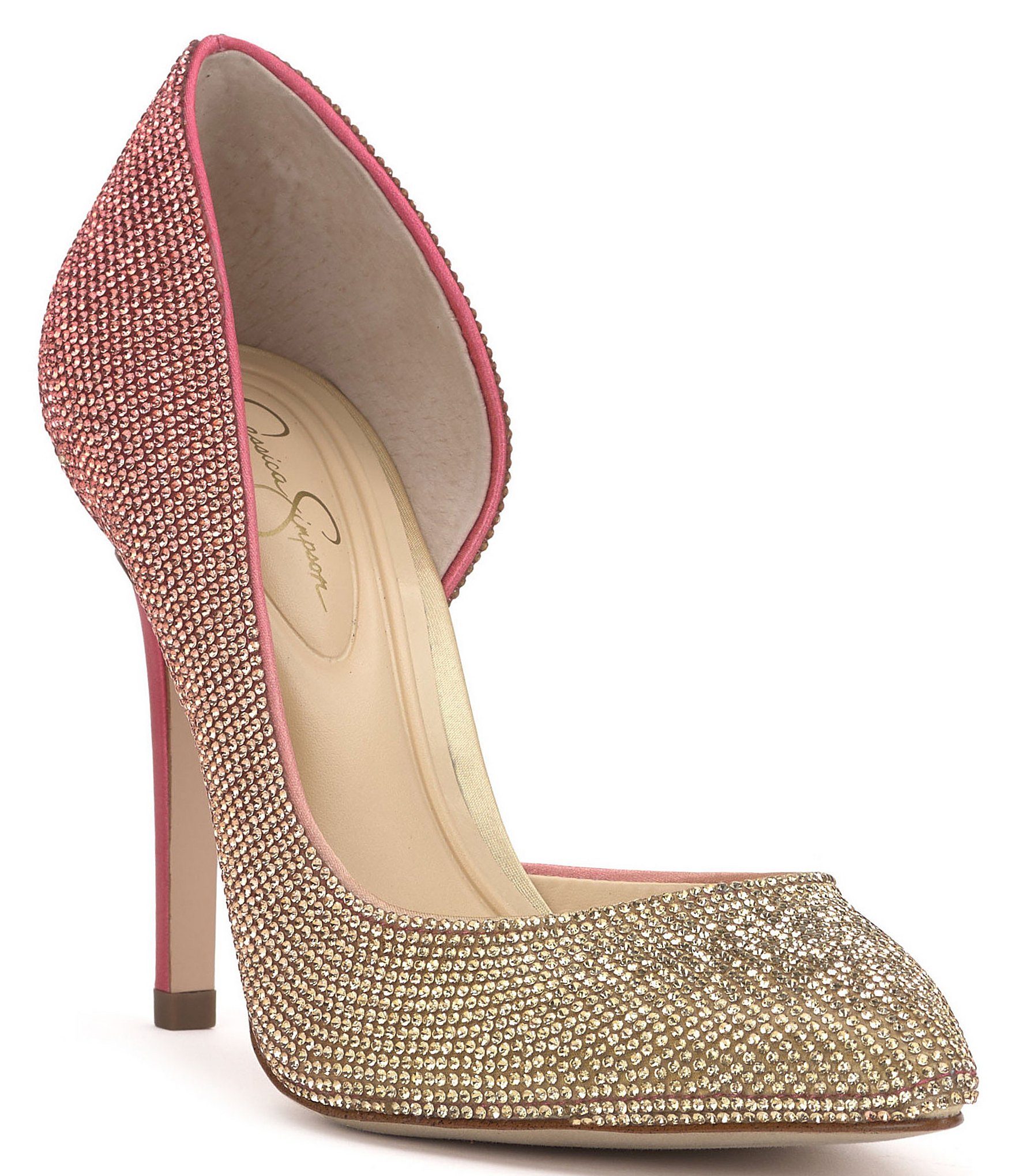 Jessica simpson pixel on sale 2 clear pumps