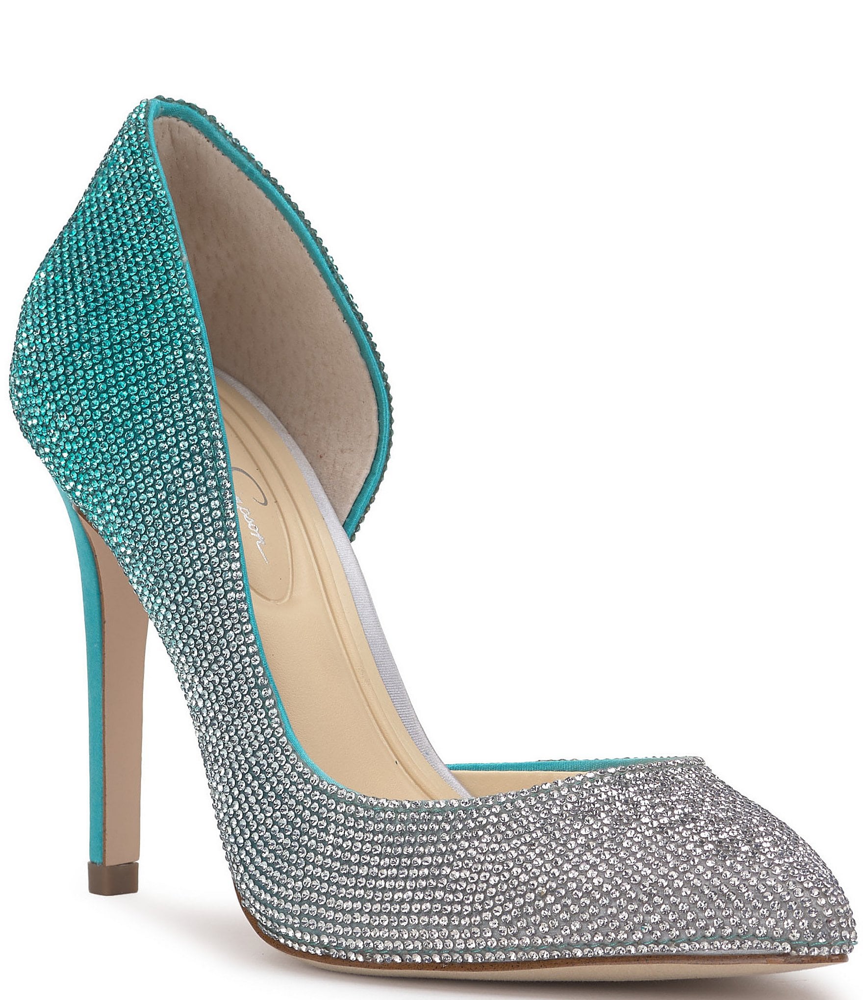 Jessica simpson prianne 2024 embellished mesh pumps