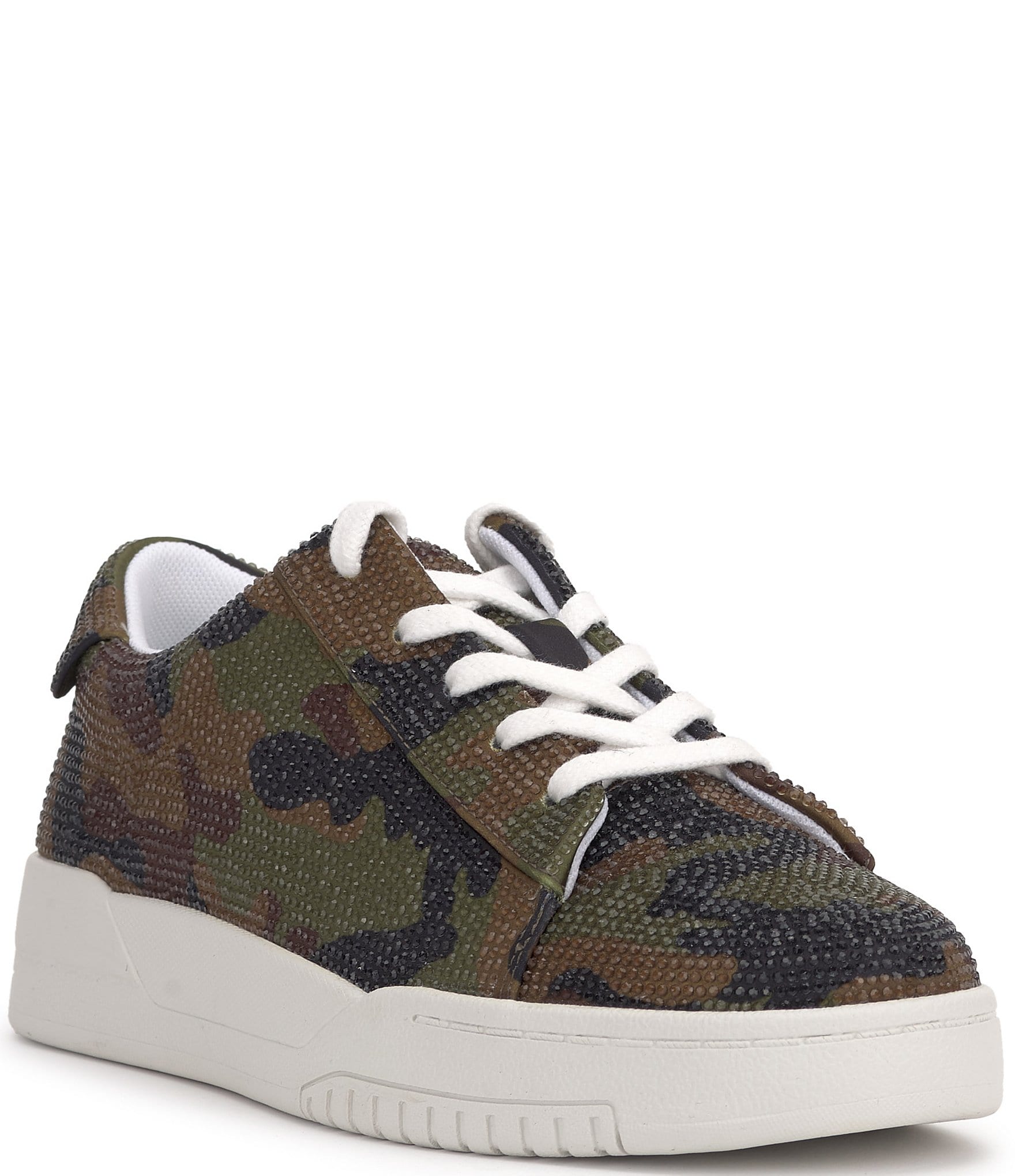 Jessica Simpson Silesta Camo Rhinestone Embellished Platform Sneakers 6