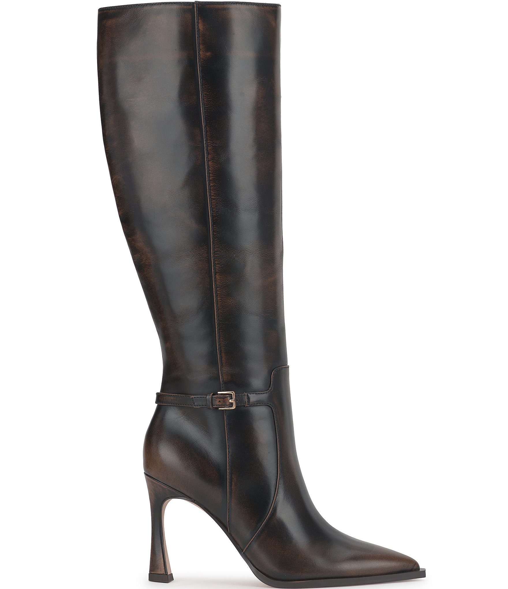 Jessica Simpson Soavel Distressed Leather Tall Boots